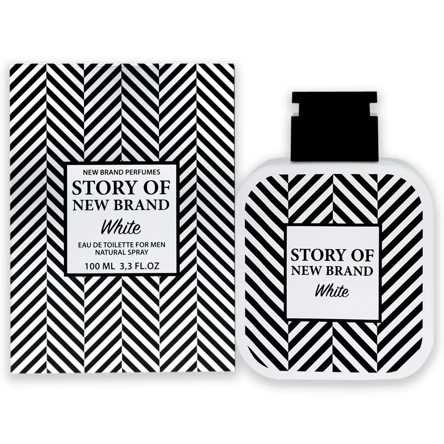 New Brand Story White Eau de Toilette 100ml / 3.3 oz for Men