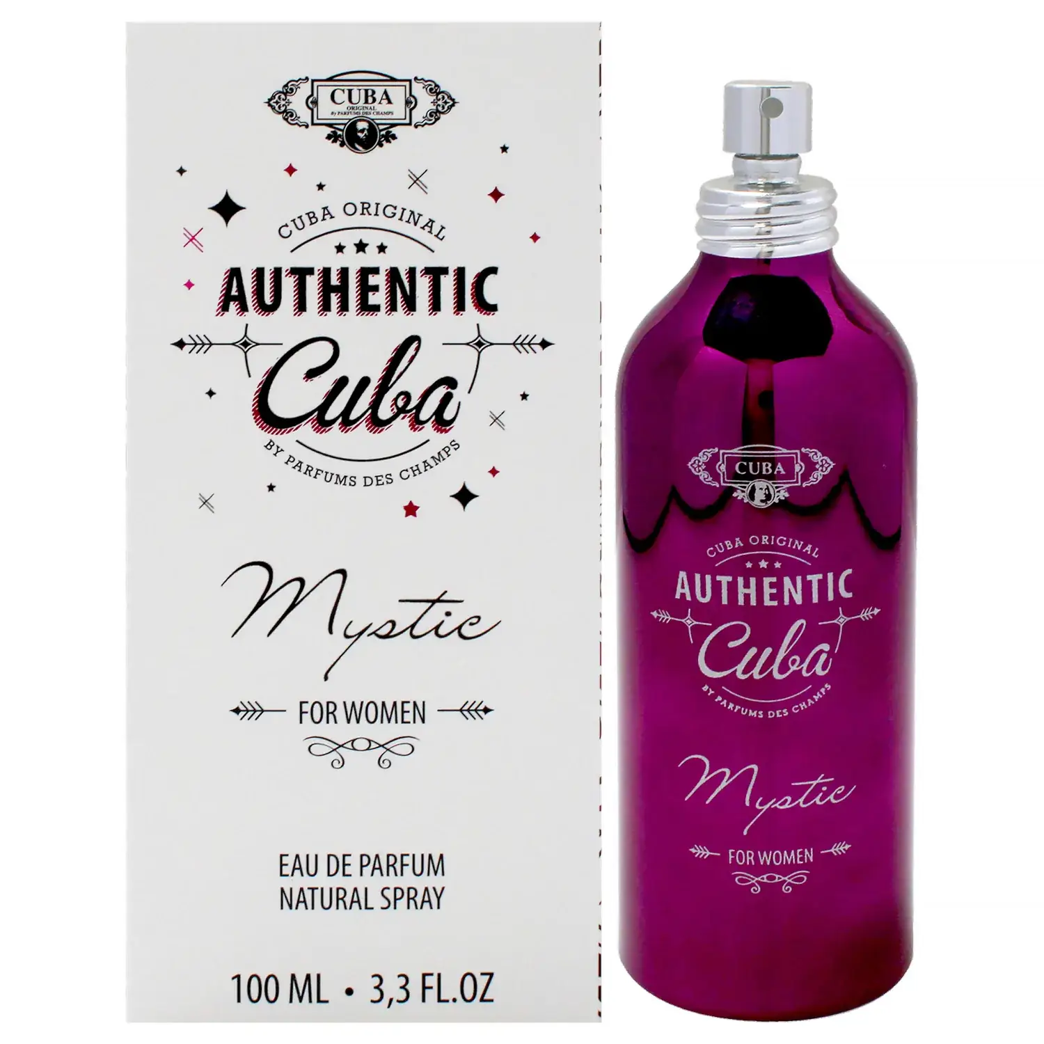 Cuba Authentic Mystic Eau de Parfum 100ml / 3.3 oz for Women