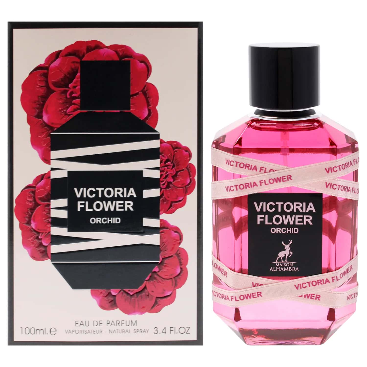 Maison Alhambra Victoria Flower Orchid Eau de Parfum 100ml / 3.4 oz for Women