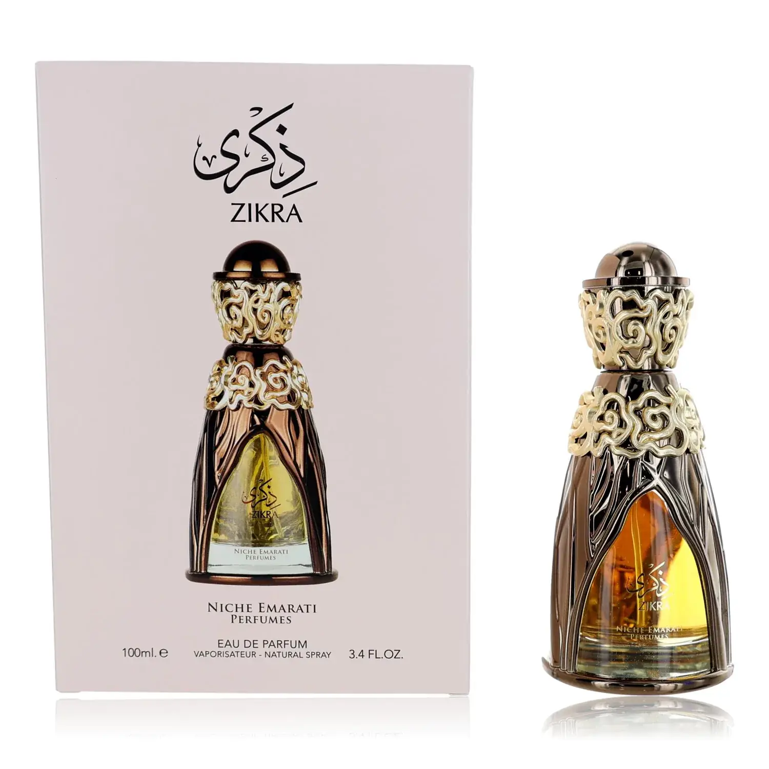 Lattafa Niche Emarati Zikra Eau de Parfum 100ml / 3.4 oz for Unisex