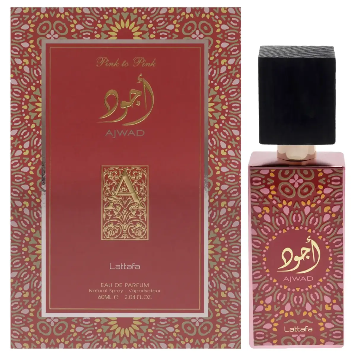 Lattafa Ajwad Pink to Pink Eau de Parfum 60ml / 2.04 oz for Women