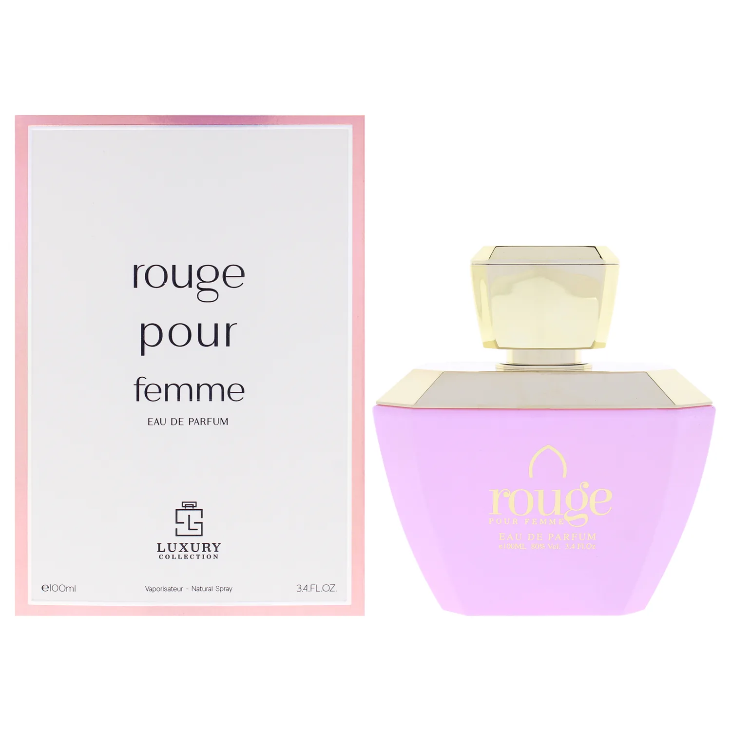 Khalis Luxury Collection - Rouge Eau de Parfum 100ml / 3.4 oz for Women