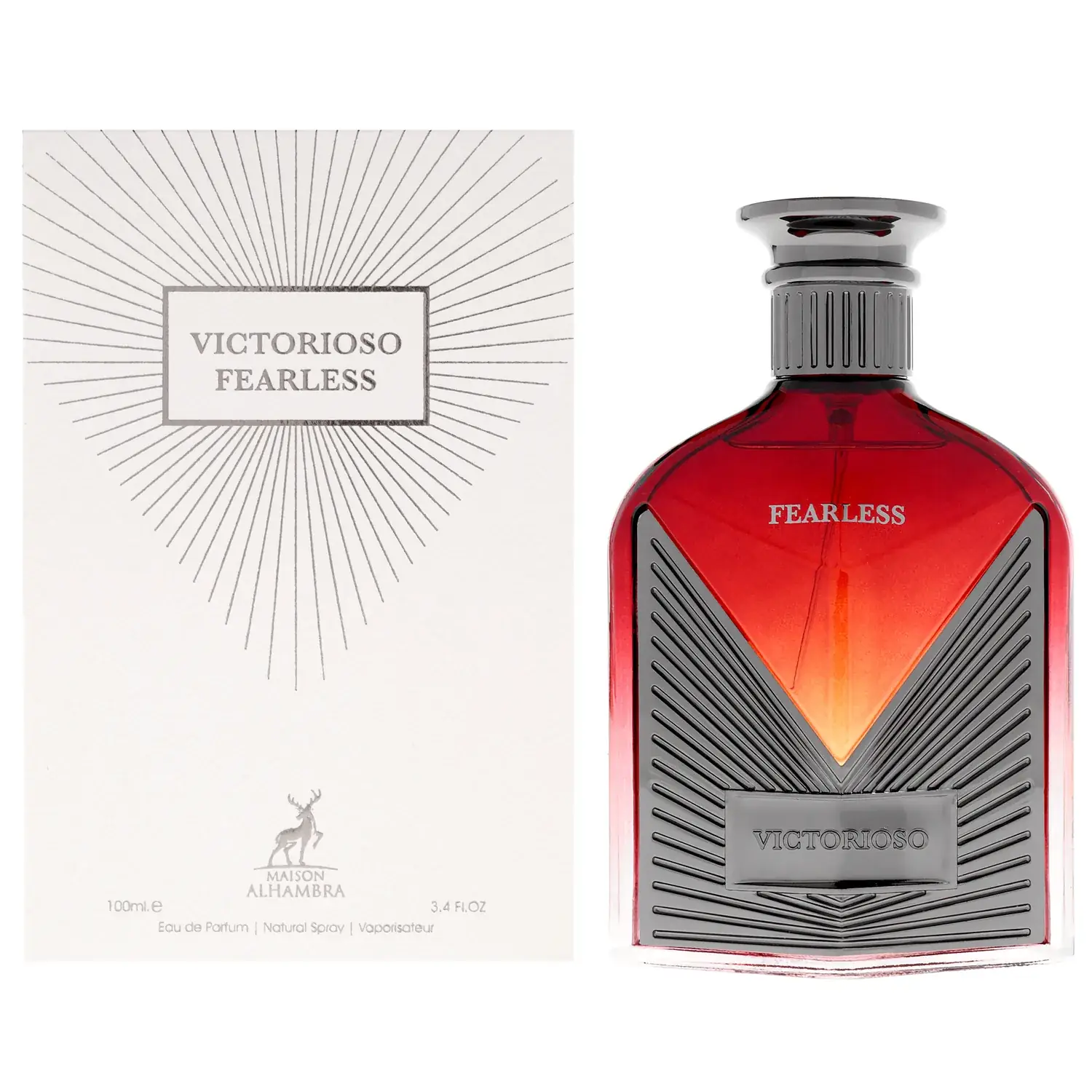 Maison Alhambra Victorioso Fearless Eau de Parfum 100ml / 3.4 oz for
