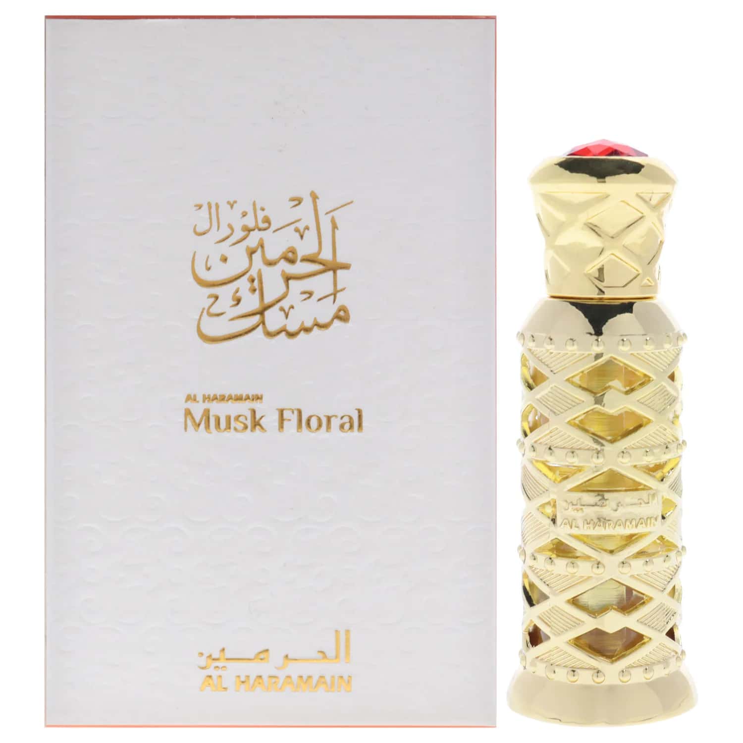 Al Haramain Musk Floral Concentrated Perfume Oil 12ml / 0.4 oz for