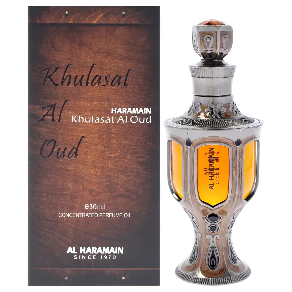 Al Haramain Khulasat Al Oud Perfume Oil 30ml / 1.01 oz for Unisex