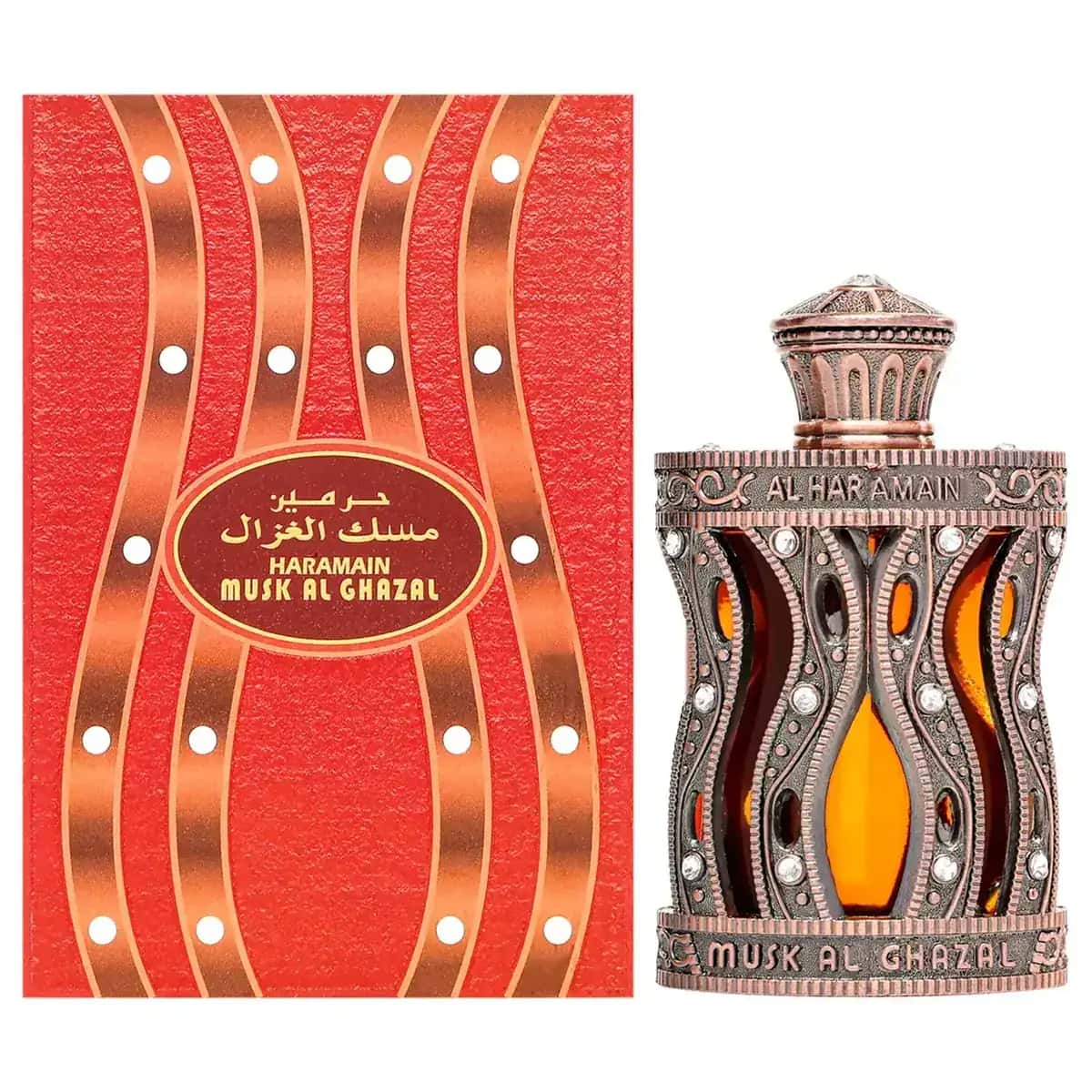 Al Haramain Musk Al Ghazal Concentrated Perfume Oil 30ml / 1.01 oz for