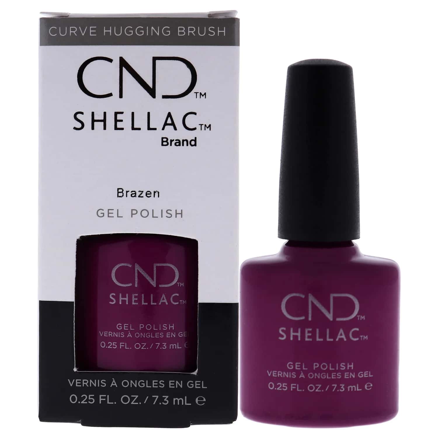 CND Shellac Nail Color - Brazen 0.25 oz