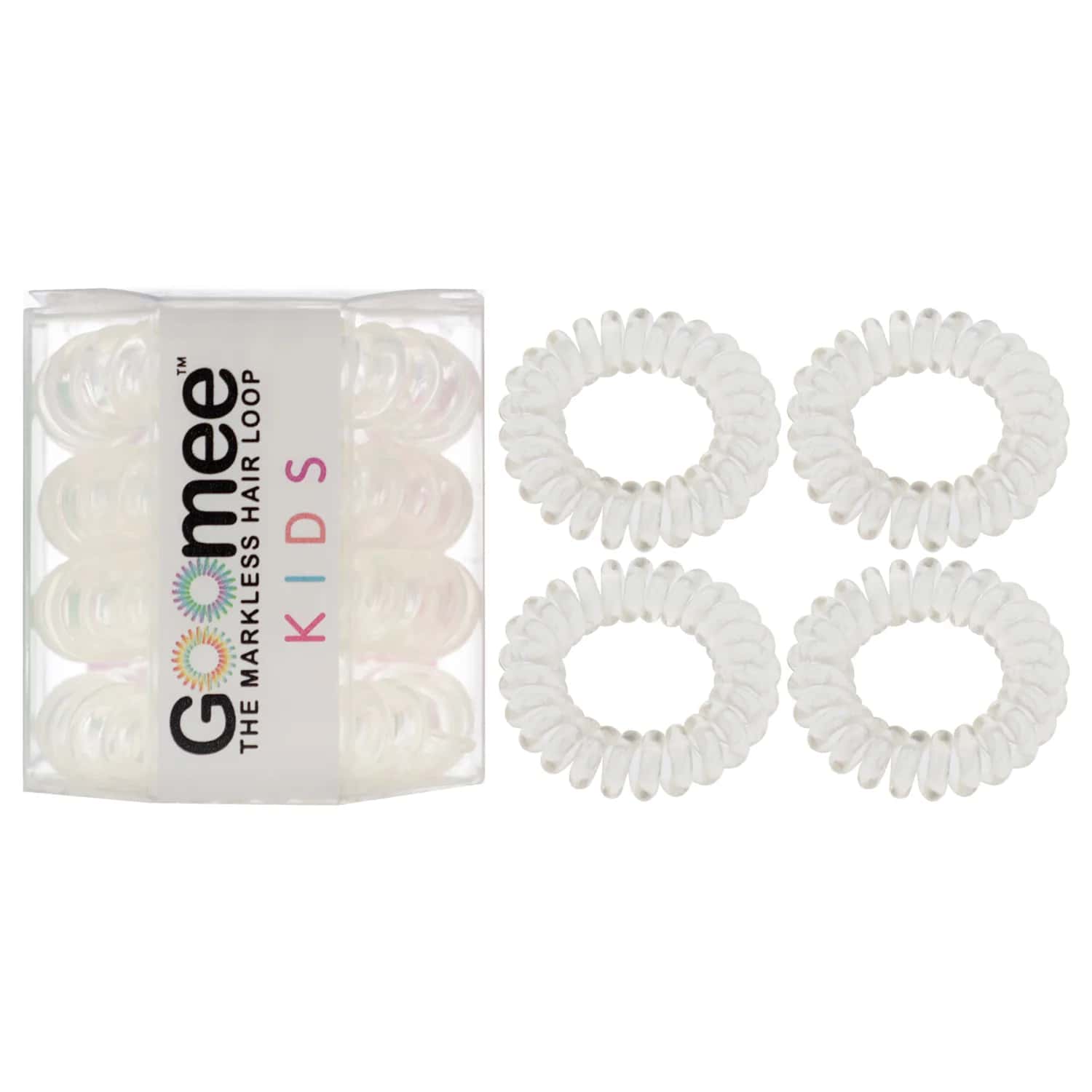 Goomee The Markless Hair Loop Set - Glass Slipper
