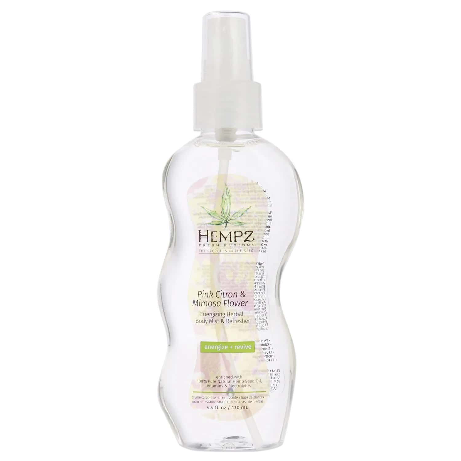 Hempz Fresh Fusions Pink Citron & Mimosa Flower Energizing Herbal Body