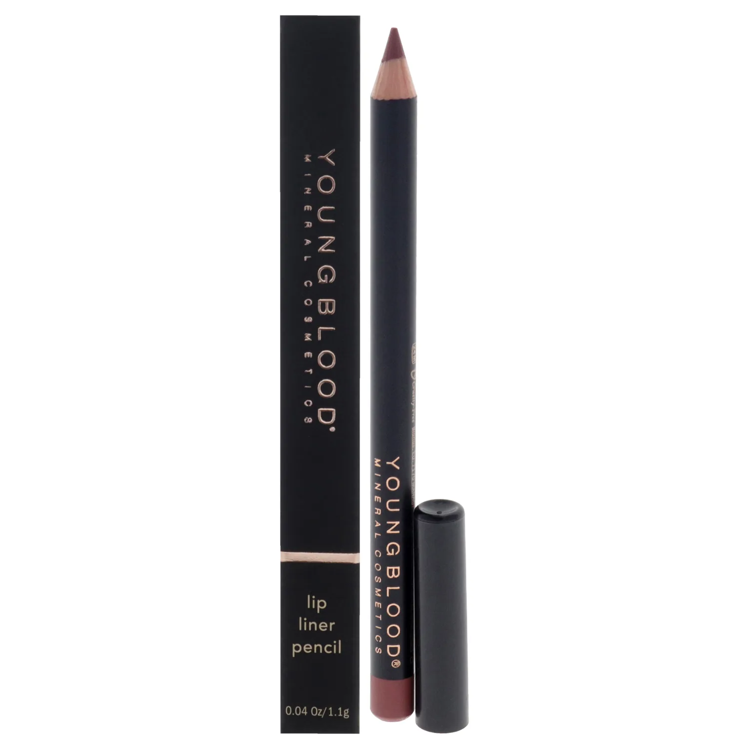 Youngblood Natural Lipliner Pencil - Plum Lip Liner 0.04 oz