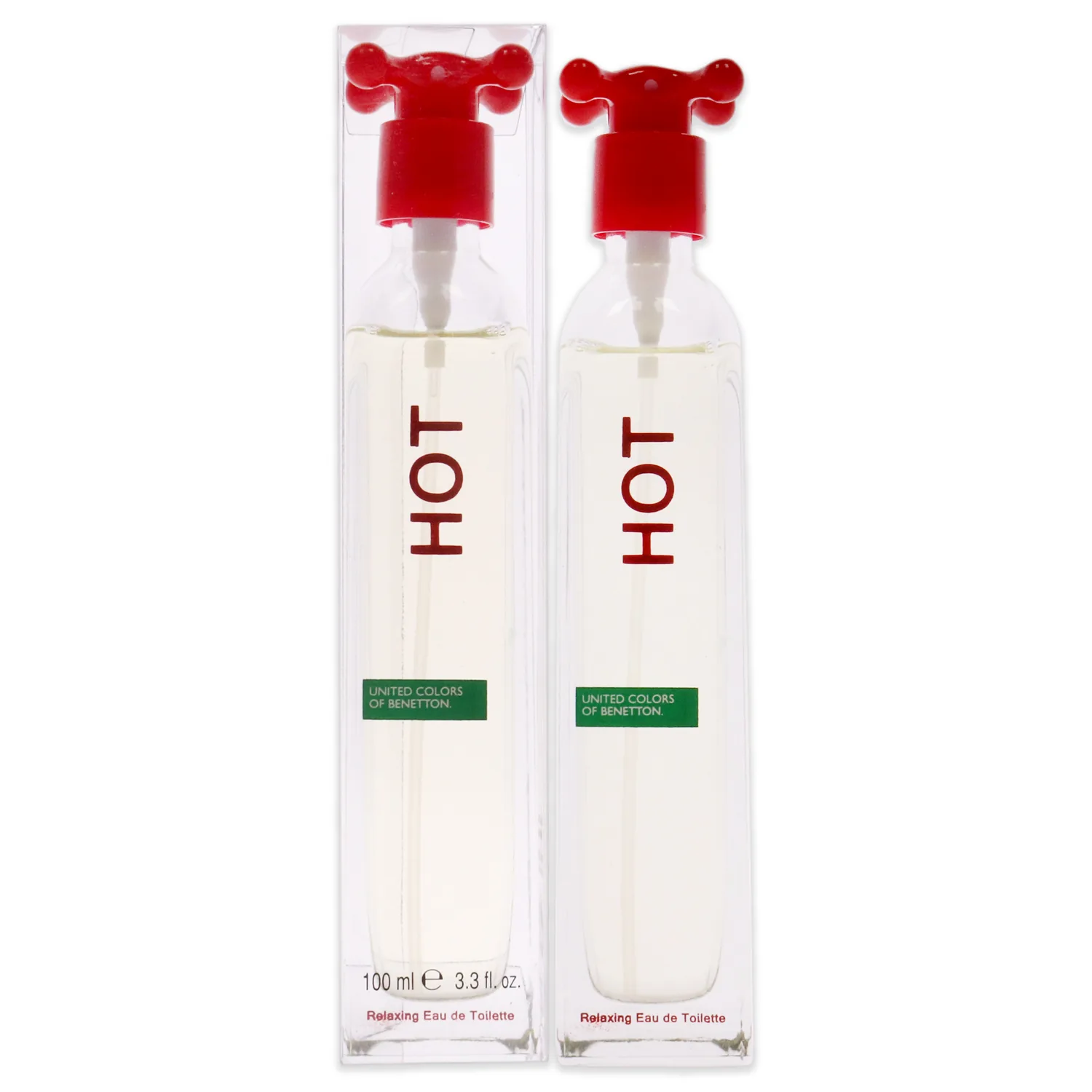 United Colors of Benetton Hot Eau de Toilette 100ml / 3.3 oz for Women
