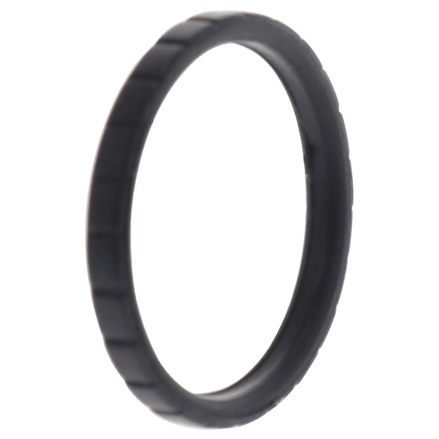 ROQ Wedding Ring - Horizontal Lines for Women