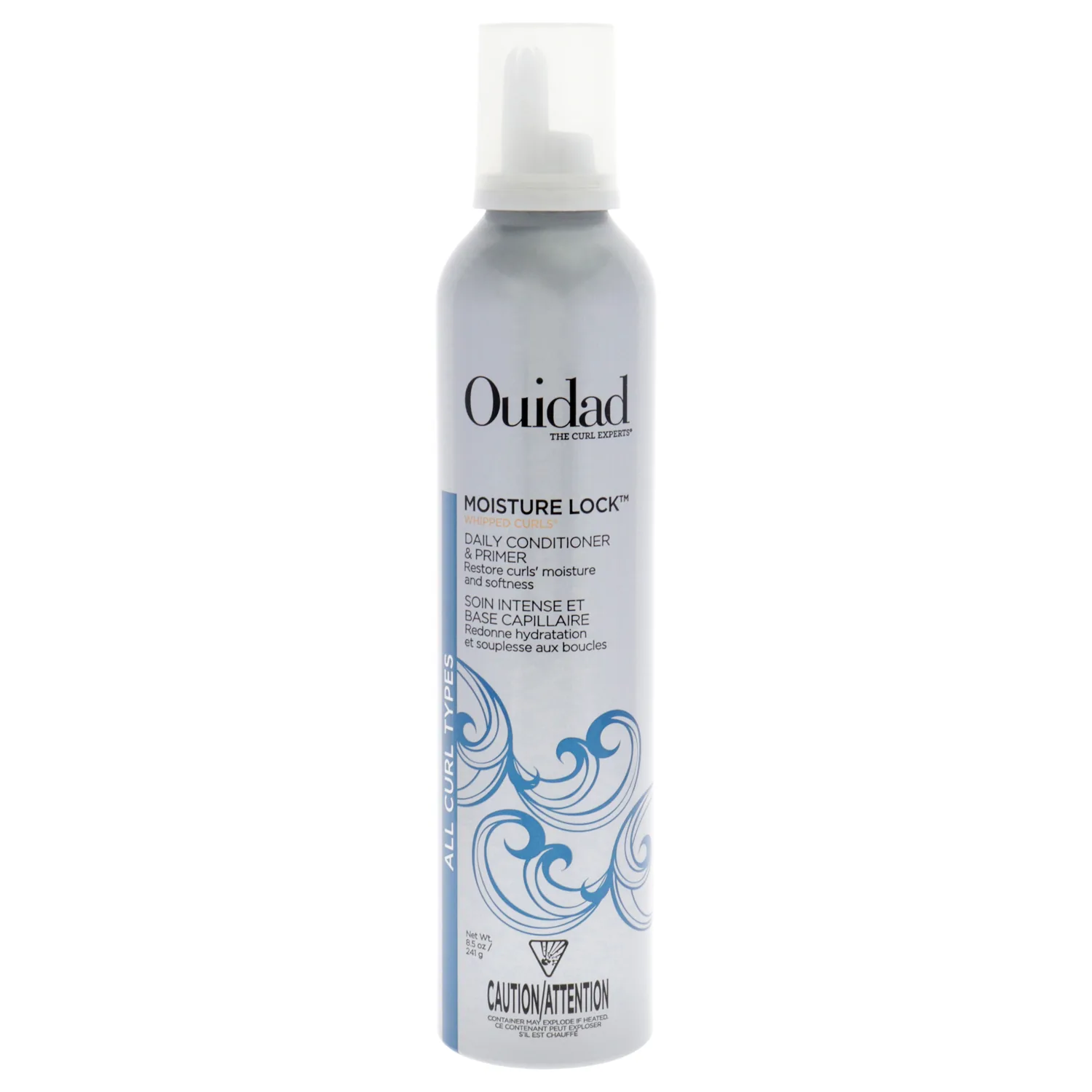Ouidad Moisture Lock Whipped Curls Daily Hair Conditioner and Primer 251ml / 8.5 oz