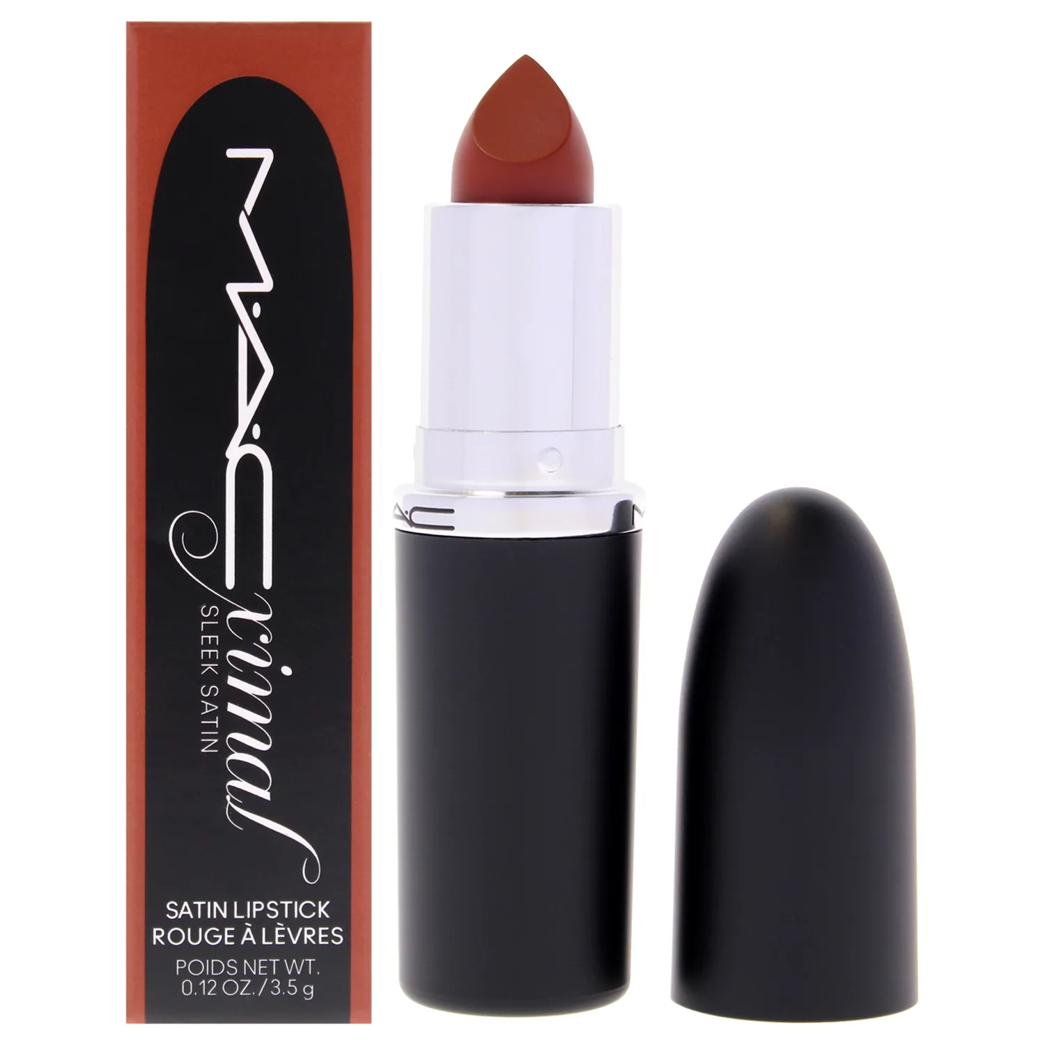 MAC M·A·Cximal Sleek Satin 820 Espresso Yourself Lipstick 0.12 oz