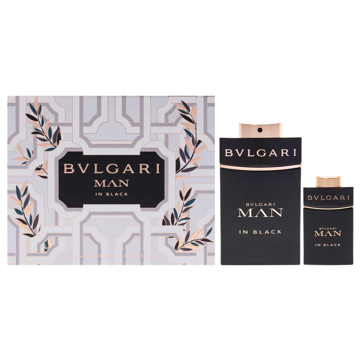 Bvlgari Man In Black Fragrance Gift Set 100ml / 3.4 oz for Men