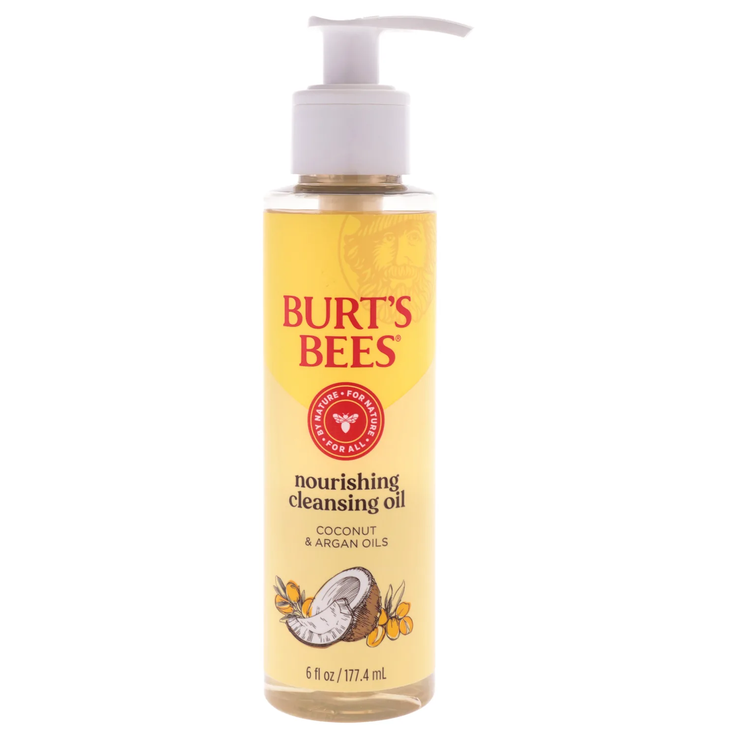 Burt's Bees 100% Natural Facial Cleansing Oil with Coconut and Argan 177ml / 6 oz