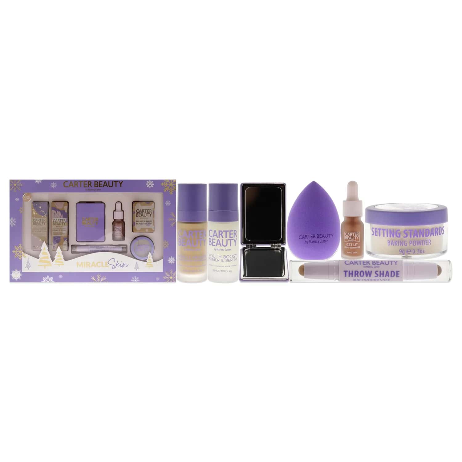 Carter Beauty Miracle Skin Set - Creme Brulee Cosmetic Set 30ml / 1.01