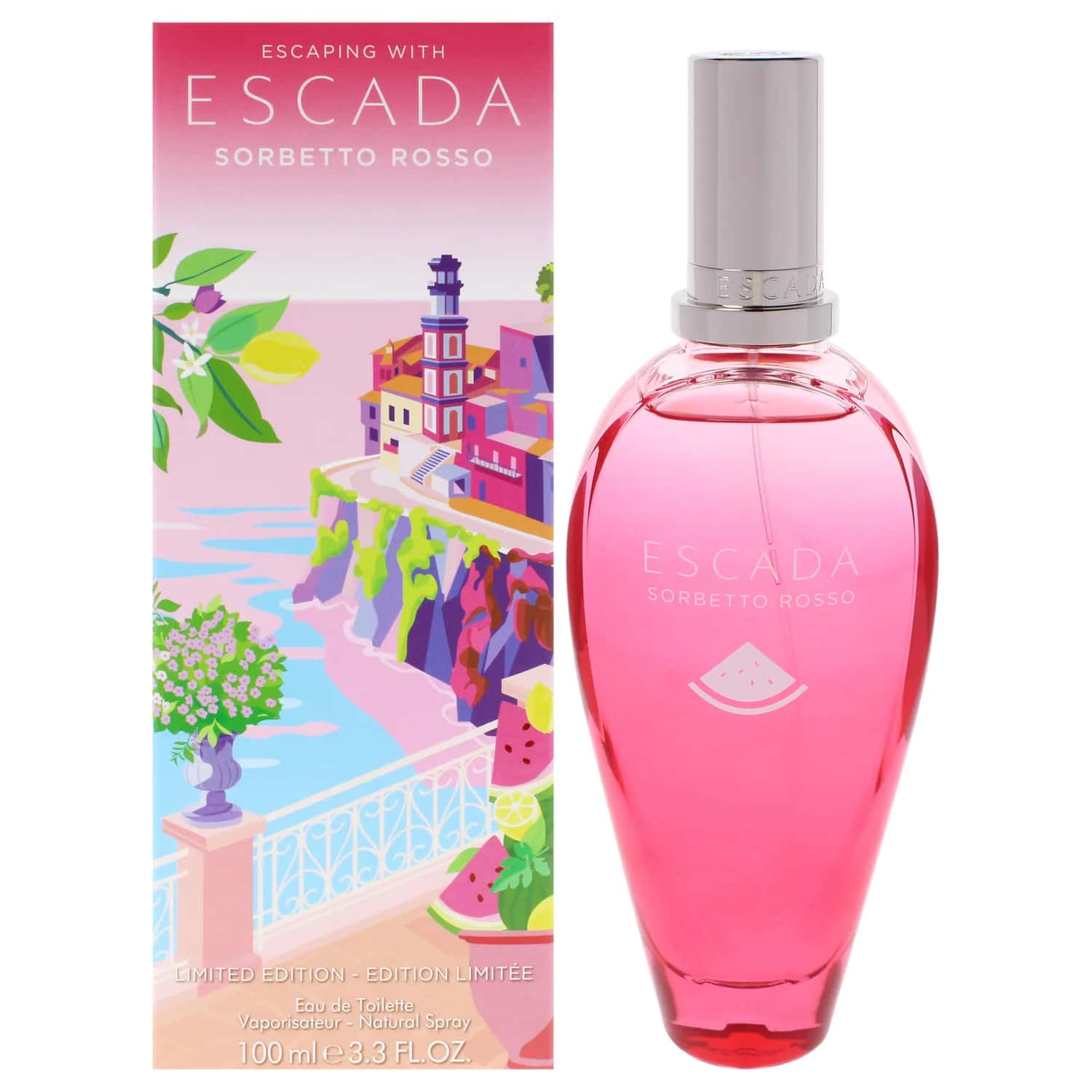 Escada Sorbetto Rosso Eau de Toilette 100ml / 3.3 oz for Women