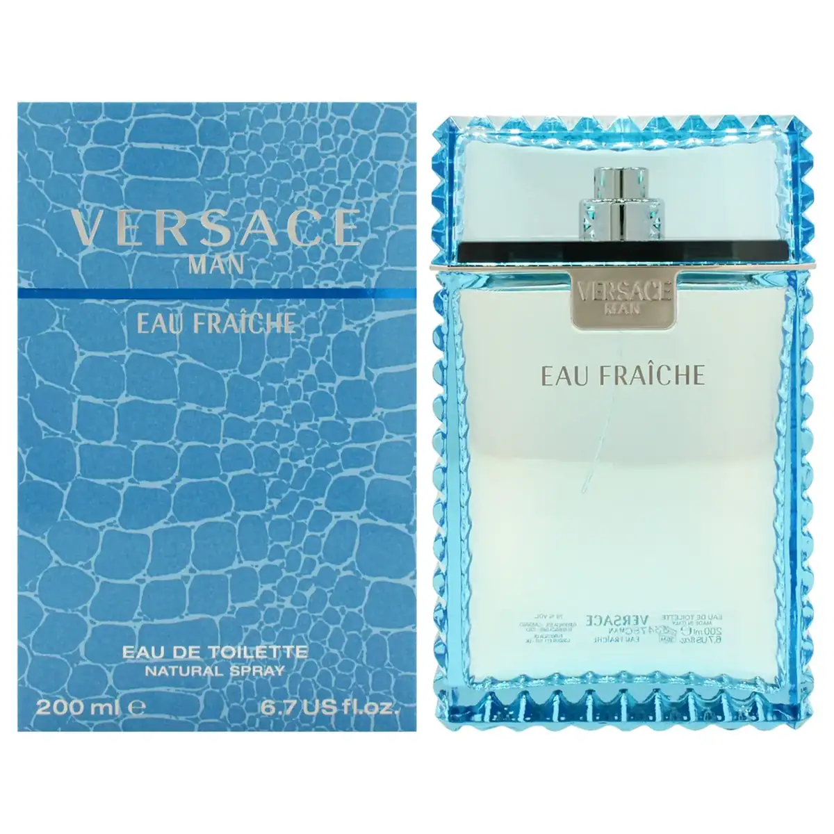 Versace Man Eau Fraiche 200ml / 6.7 oz for Men