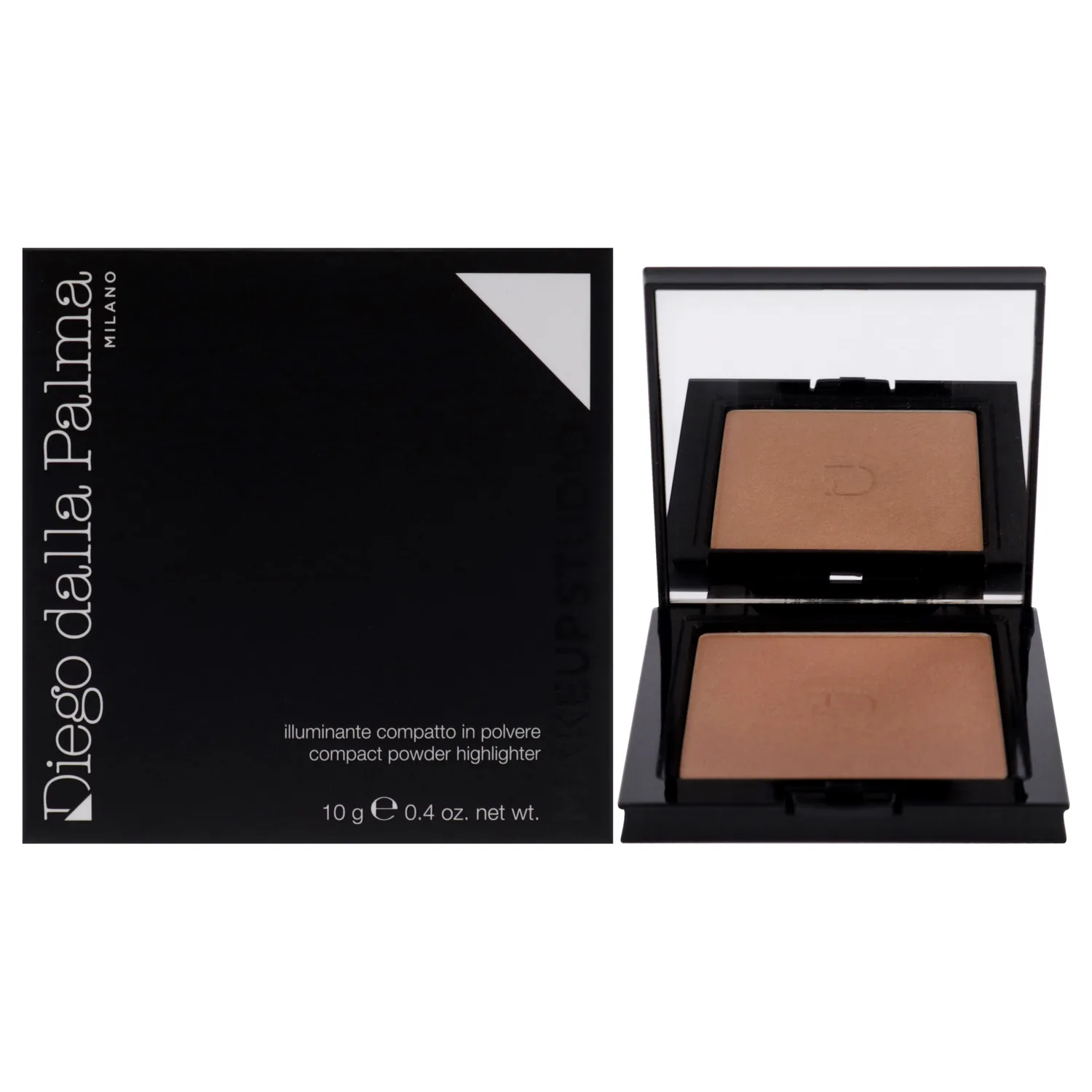 Diego Dalla Palma Compact Powder - 32 Bronze Highlighter 0.4 oz