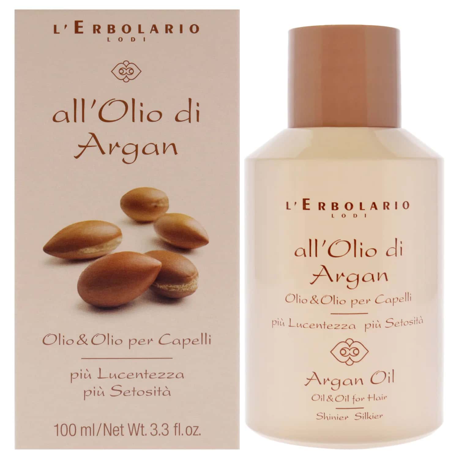 L'Erbolario Argan Oil for Hair 98ml / 3.3 oz