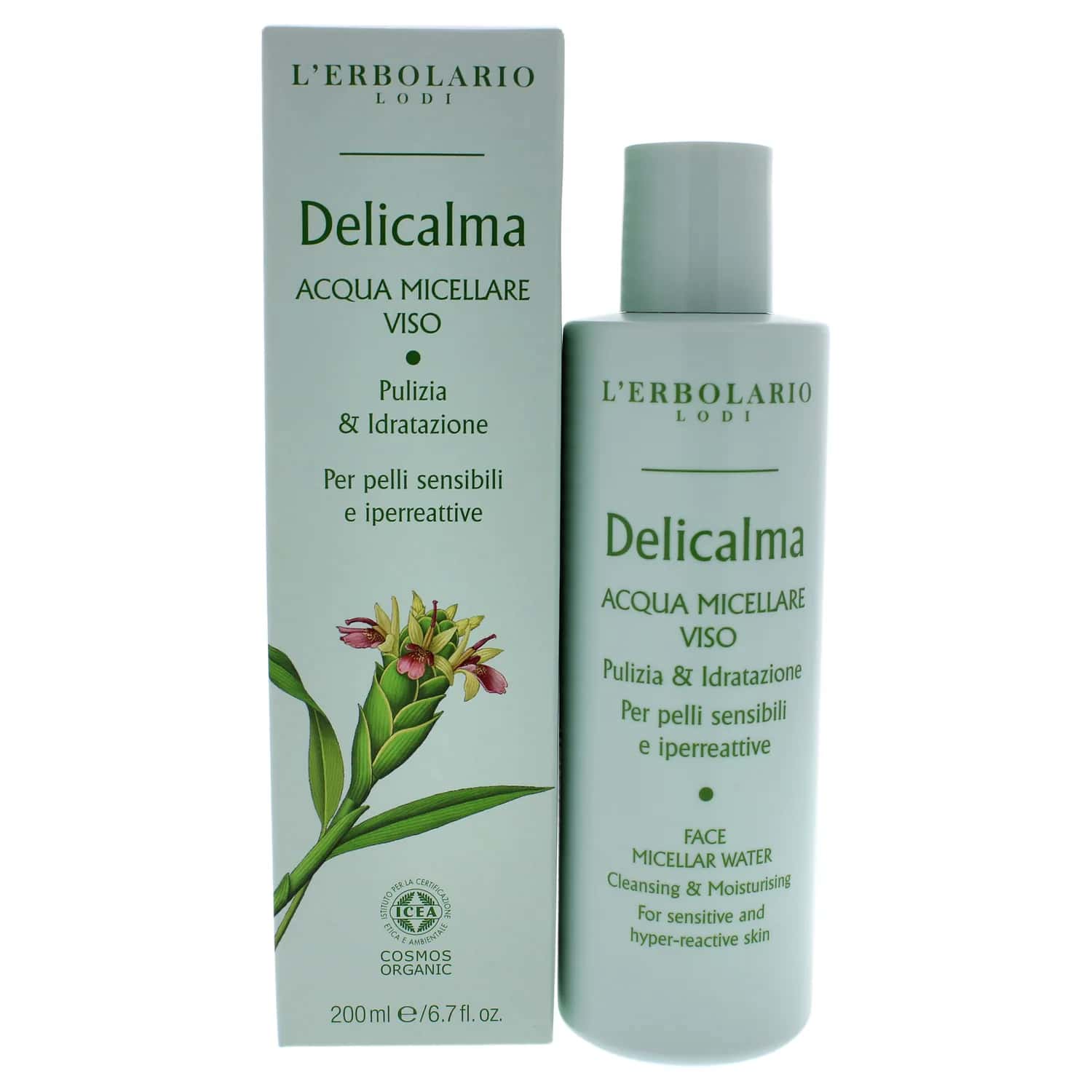 L'Erbolario Delicalma Face Micellar Water 198ml / 6.7 oz