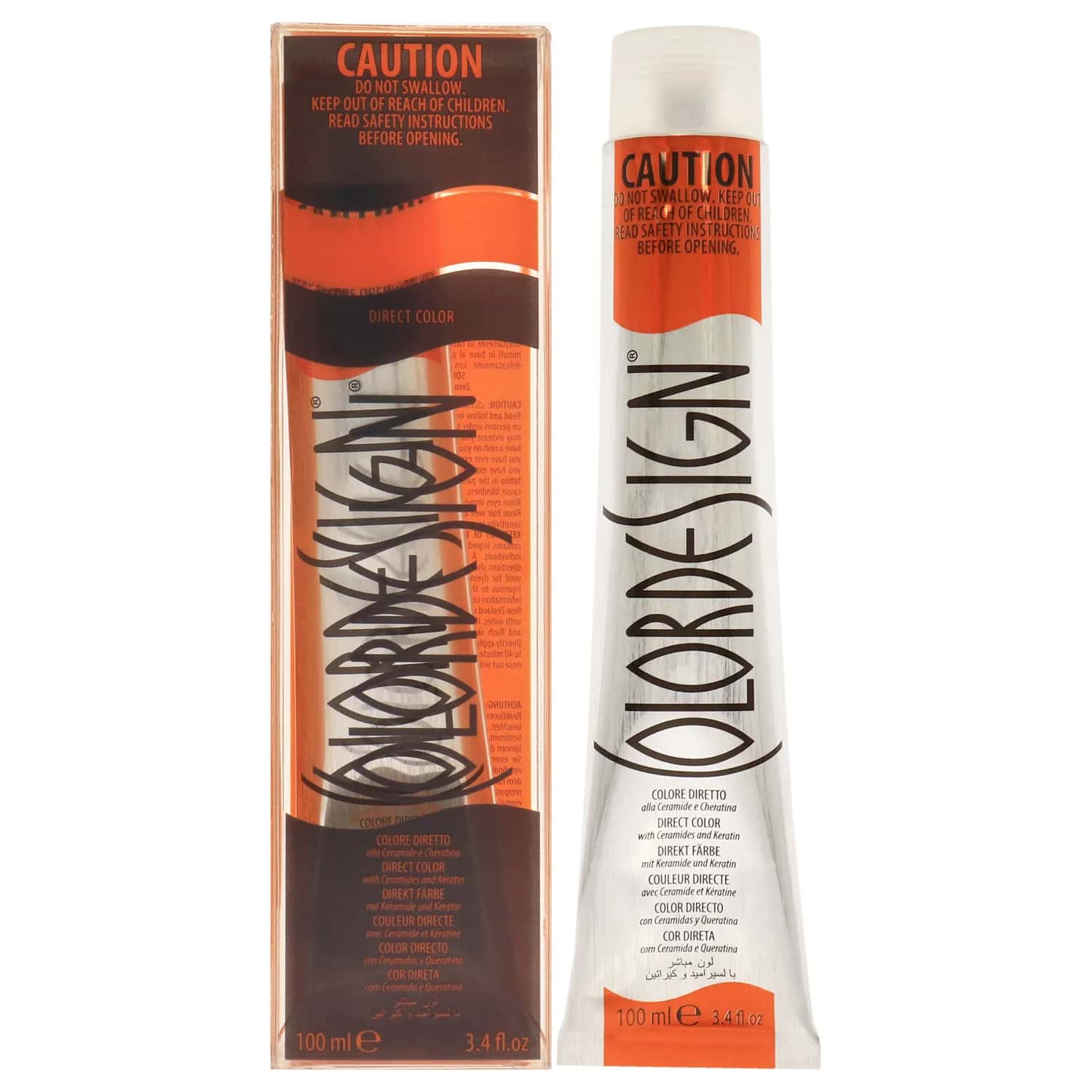 ColorDesign Ammonia Free Semi Permanent Hair Color - 5.77 Dark