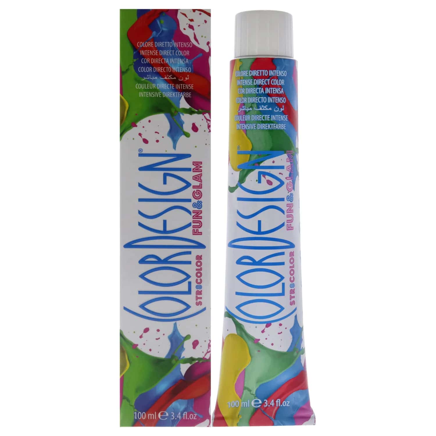 ColorDesign Fun And Glam Demi-Permanent - Fresh Orange Hair Color 3.4