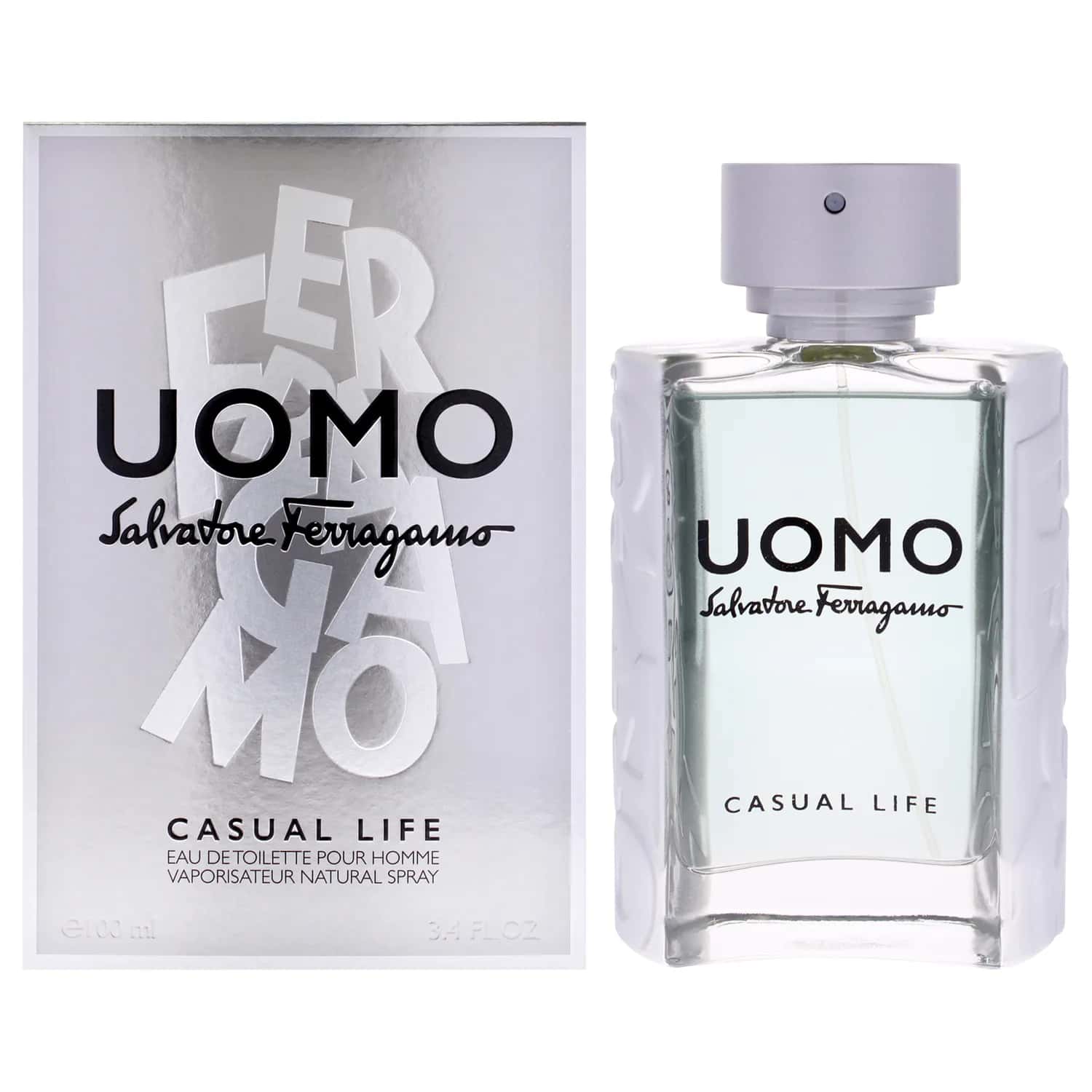 Salvatore Ferragamo Uomo Casual Life Eau de Toilette 100ml / 3.4 oz