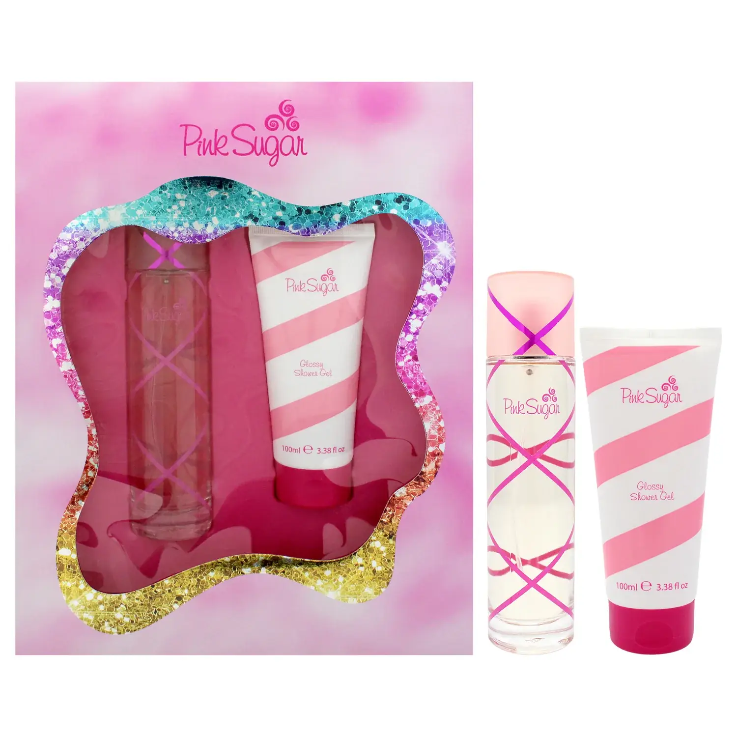 Aquolina Pink Sugar Gift Set 101ml / 3.4 oz
