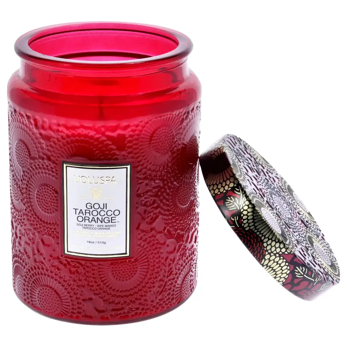 Voluspa Goji Tarocco Orange Jar Candle 18 oz