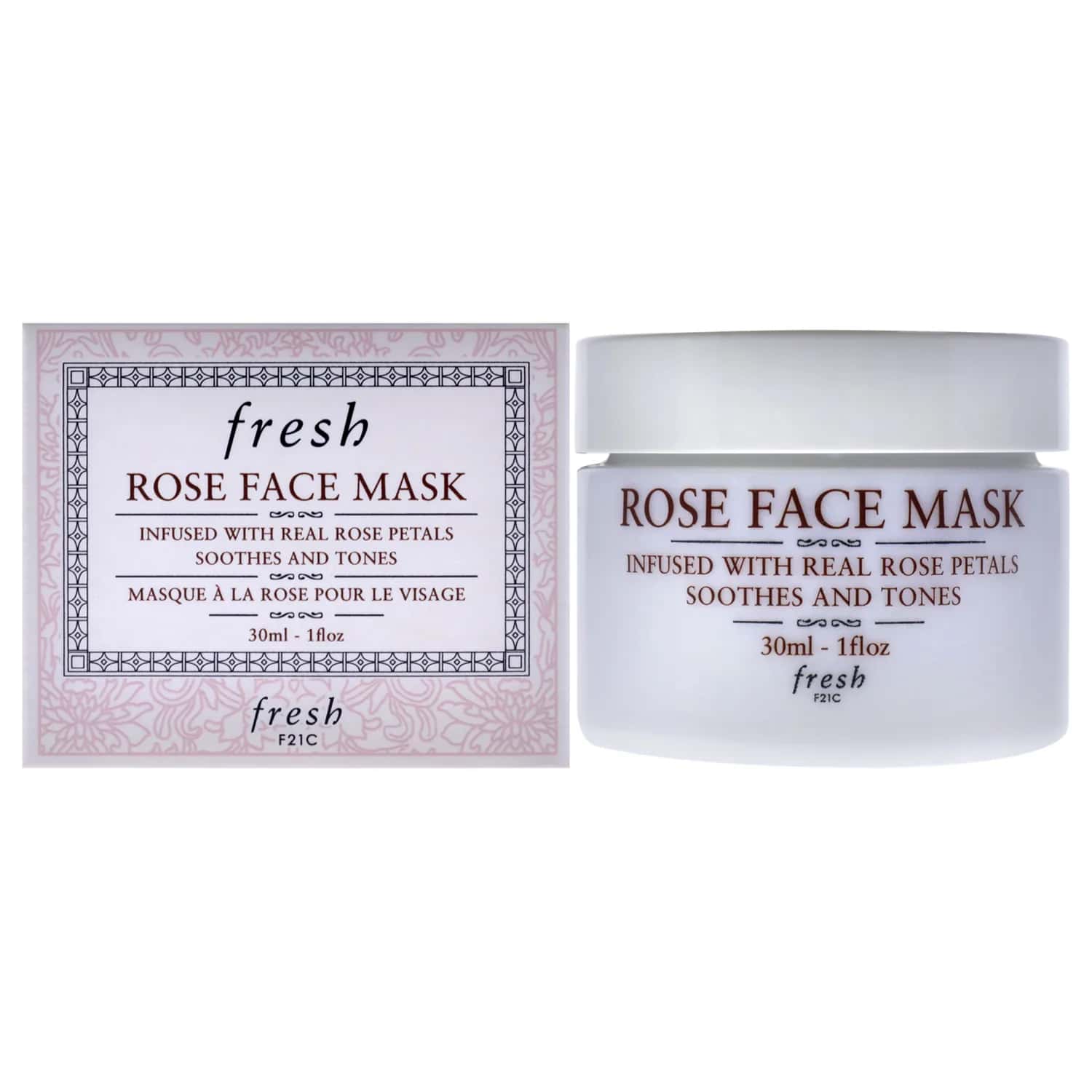 Fresh Mini Rose Face Mask 30ml / 1 oz