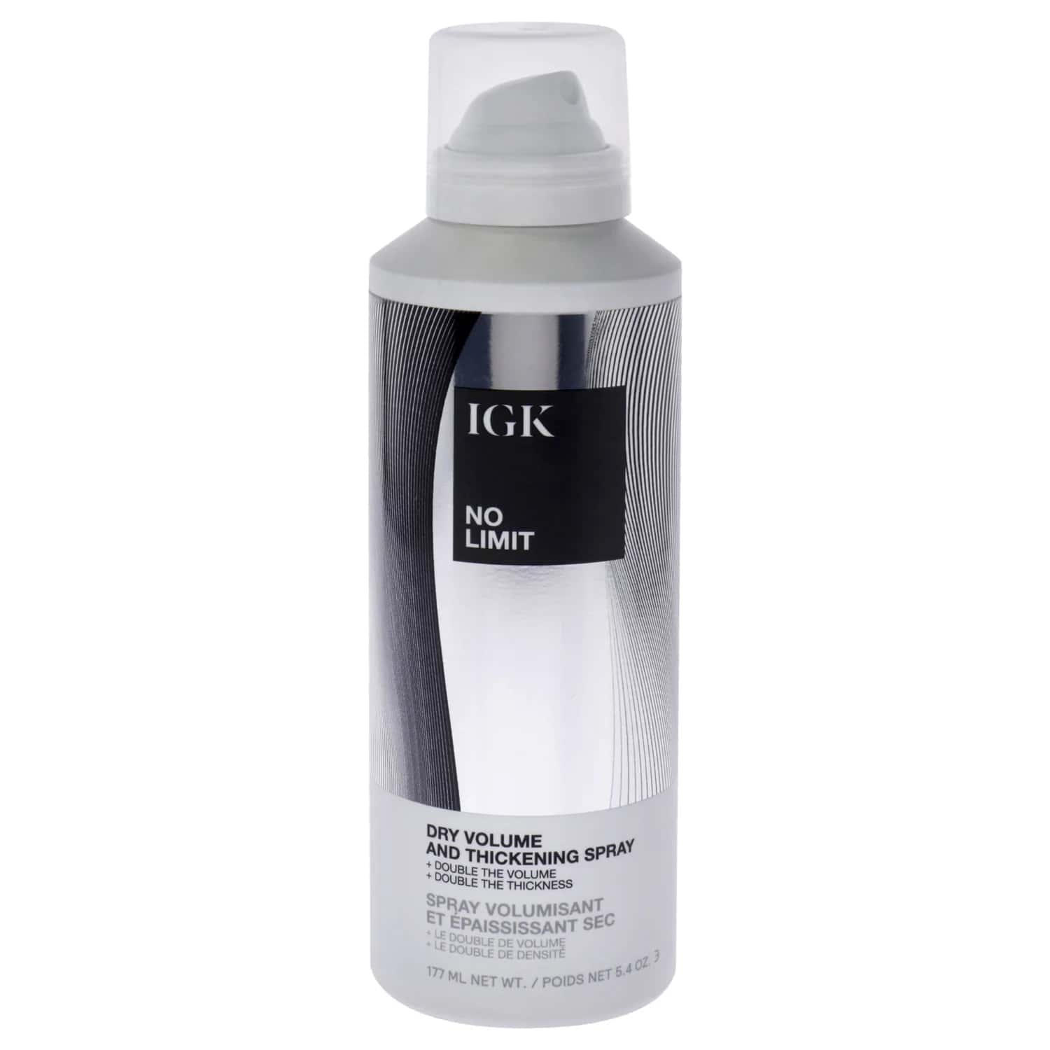 IGK No Limit Dry Volume and Thickening Hair Styling 160ml / 5.4 oz for Unisex