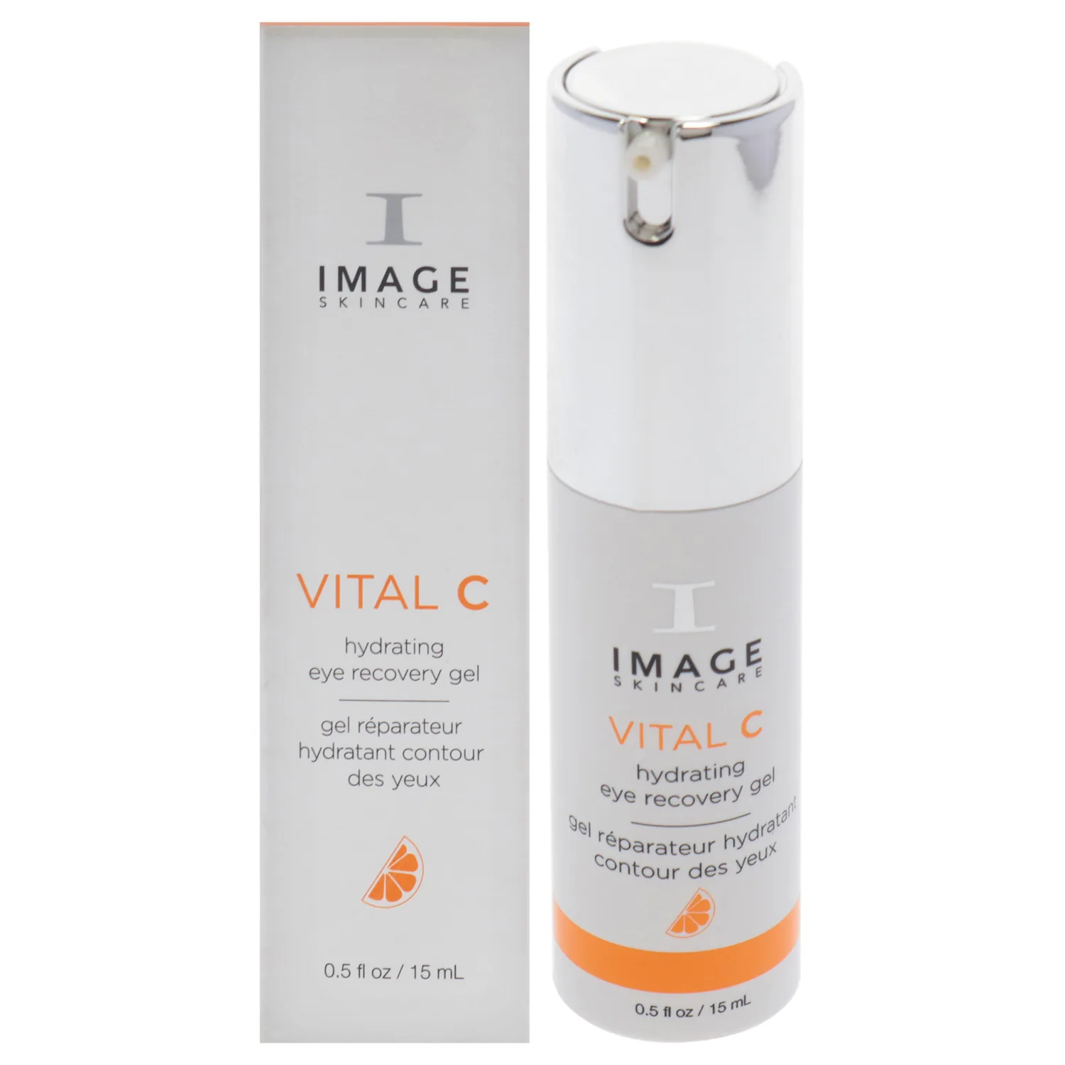 Image Vital C Hydrating Eye Recovery Gel with SCT, Fresh Squeezed Oranges 15ml / 0.5 oz