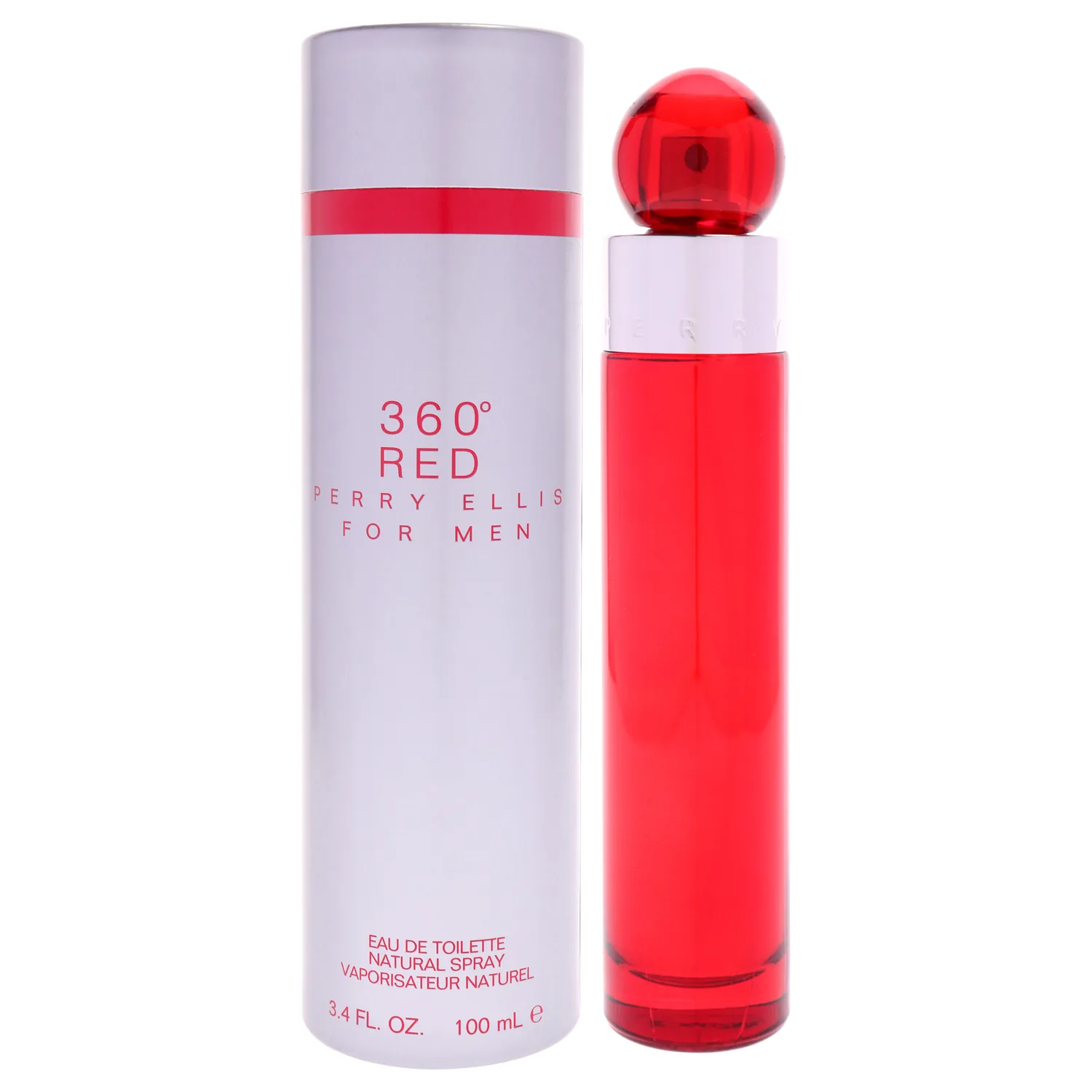 Perry Ellis 360 Red Eau de Toilette 100ml / 3.4 oz for Men
