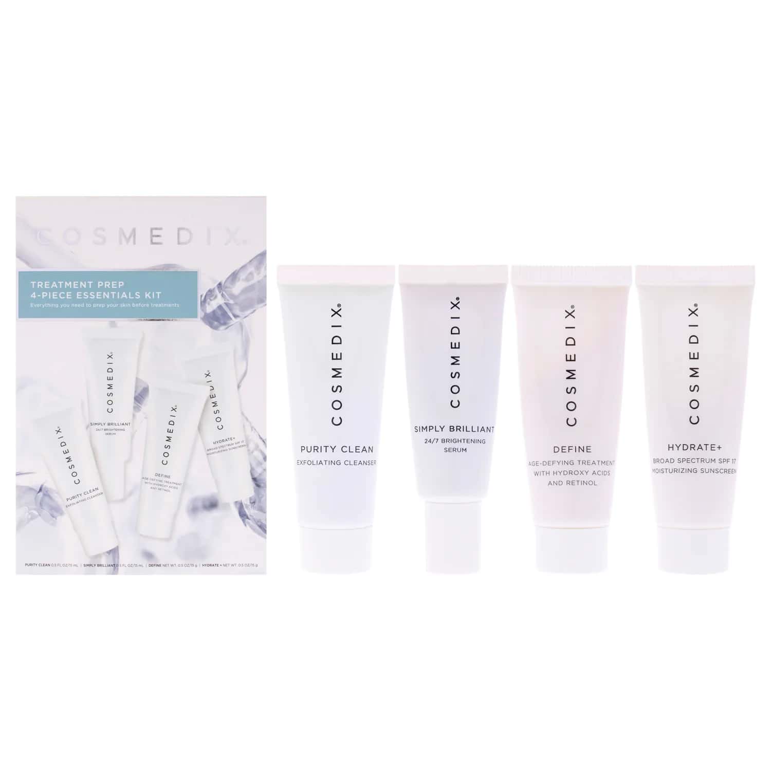 Cosmedix Starter Kit Gift Set 15ml / 0.5 oz / 4 pc