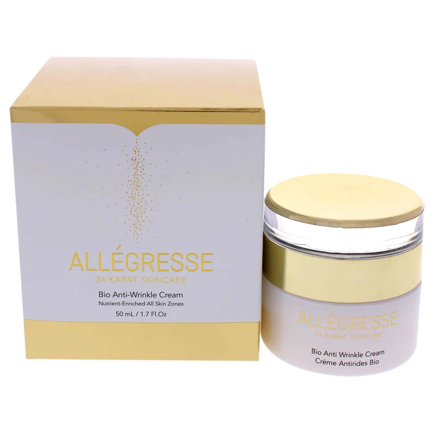 Allegresse 24K Bio Anti Wrinkle Face Cream 50ml / 1.7 oz