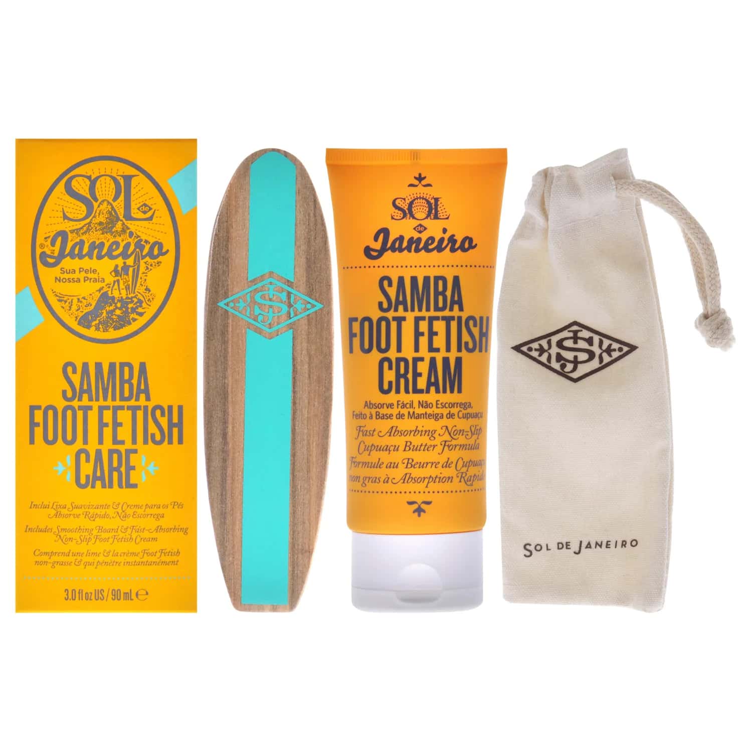Sol de Janeiro Samba 2-Step Foot Fetish Care Kit 3 oz