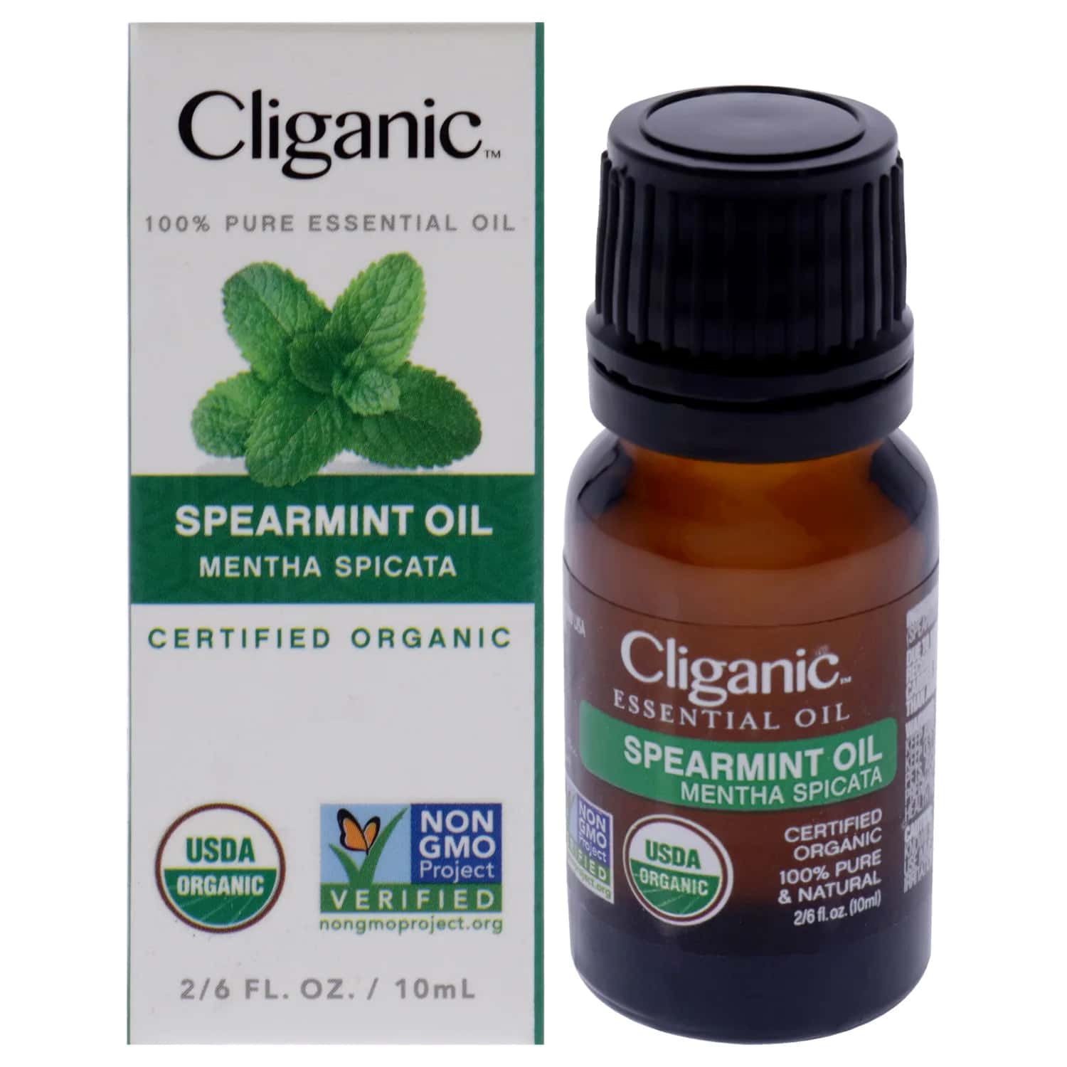 Cliganic Organic Spearmint Essential Oil 0.33 oz