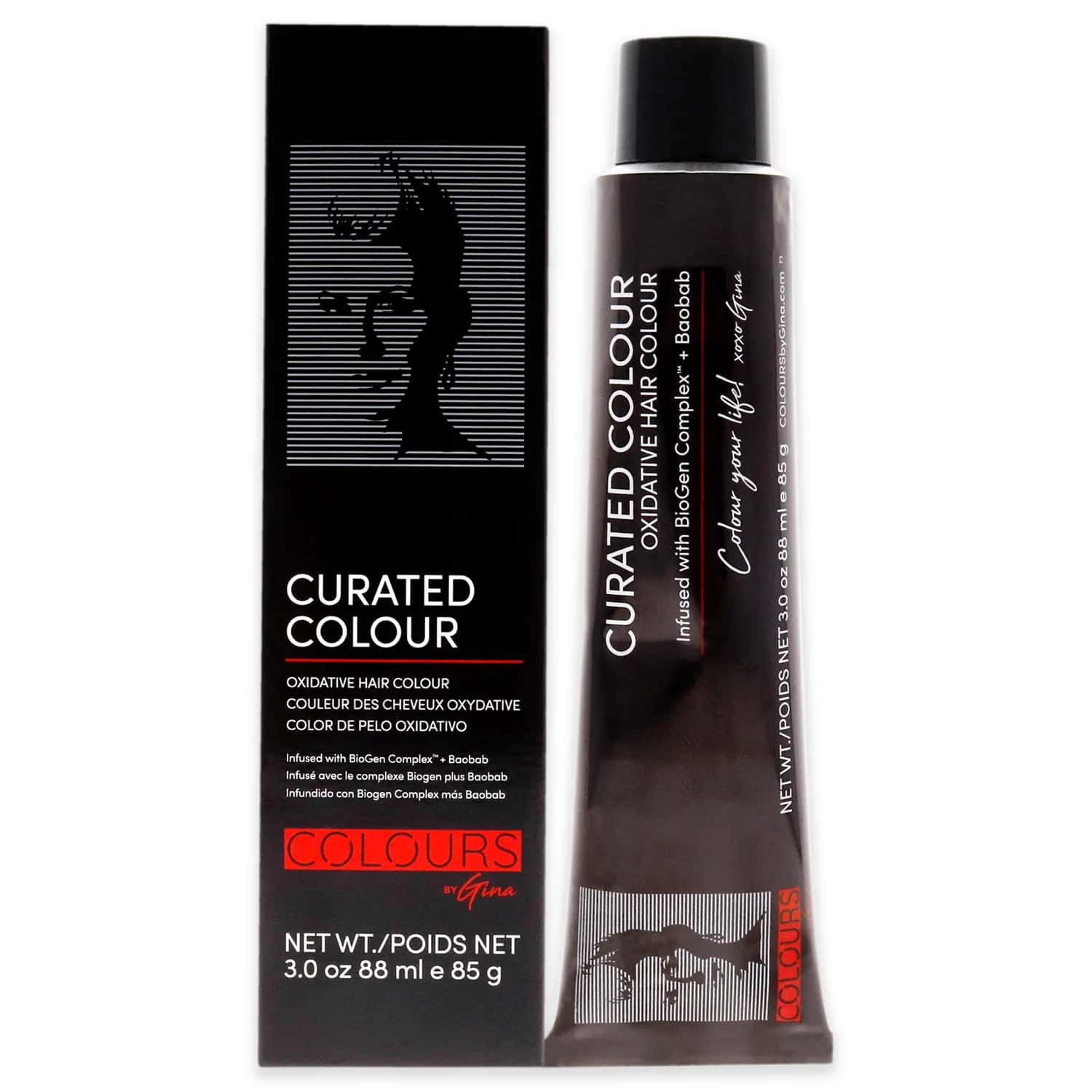 Colours By Gina Curated Colour - 9.0-9N Very Light Natural Blonde Hair Color 3 oz