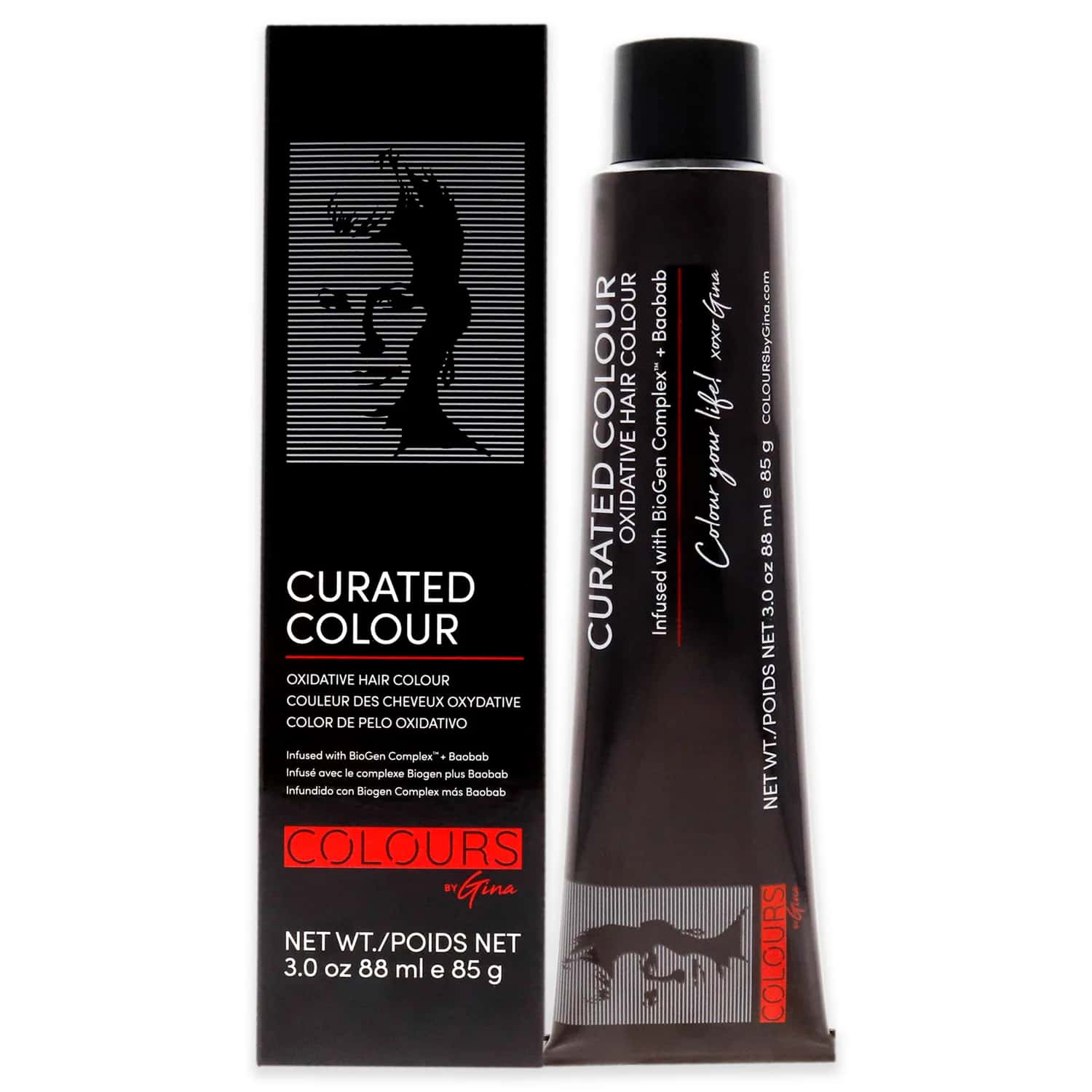 Colours By Gina Curated Colour - 10.0-10N Extra Light Natural Blonde Hair Color 3 oz