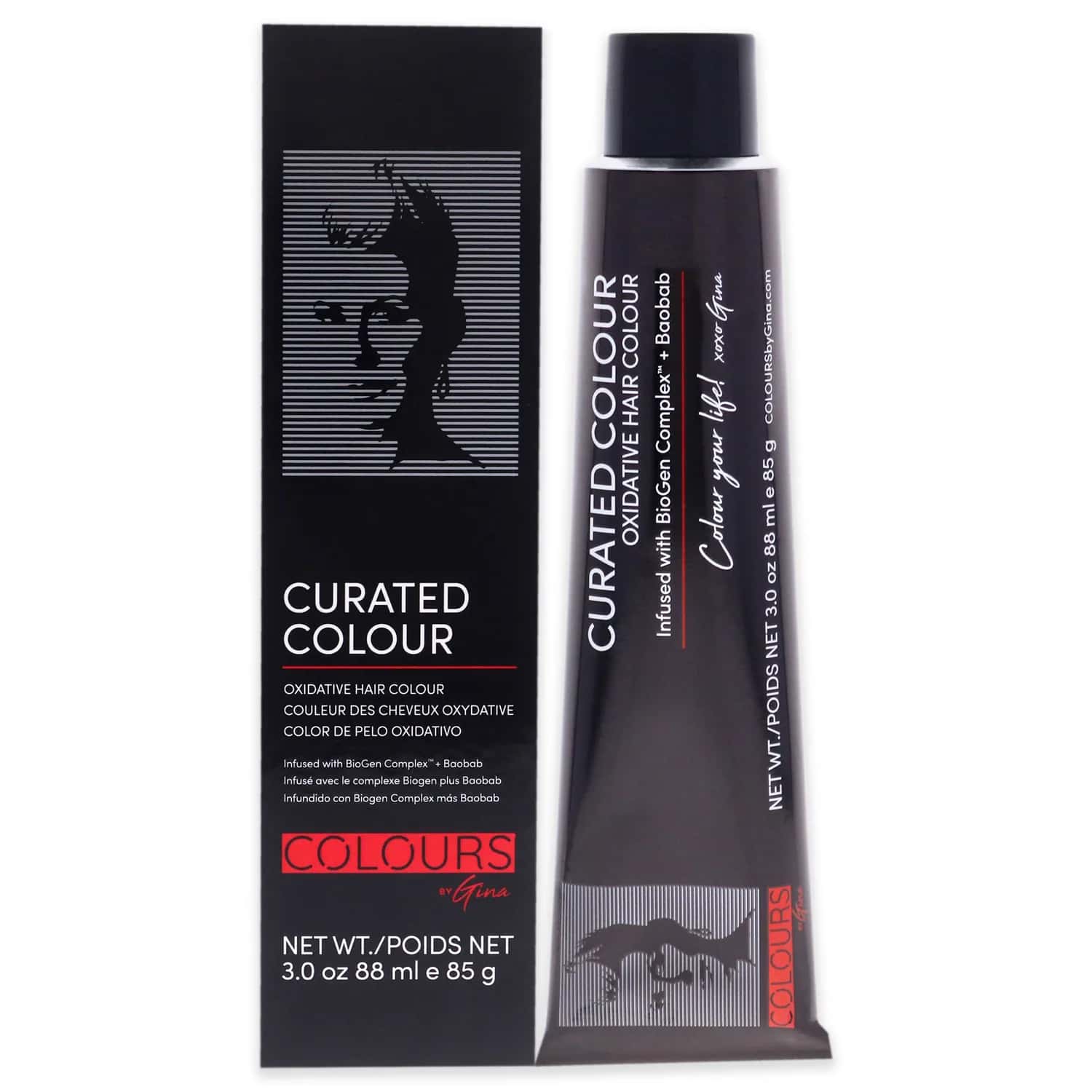 Colours By Gina Curated Colour - 1.11-1BB Deepest Black Hair Color 3