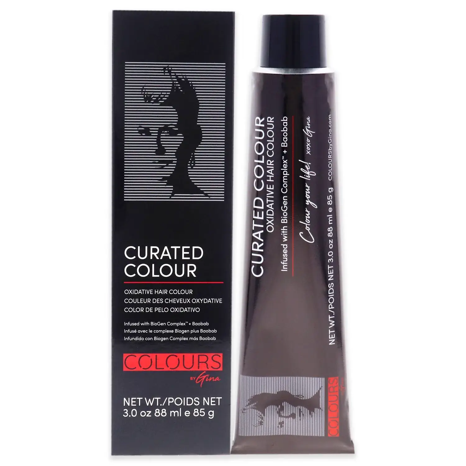 Colours by Gina Curated Colour 5.5-5M Light Mahogany Brown Hair Color