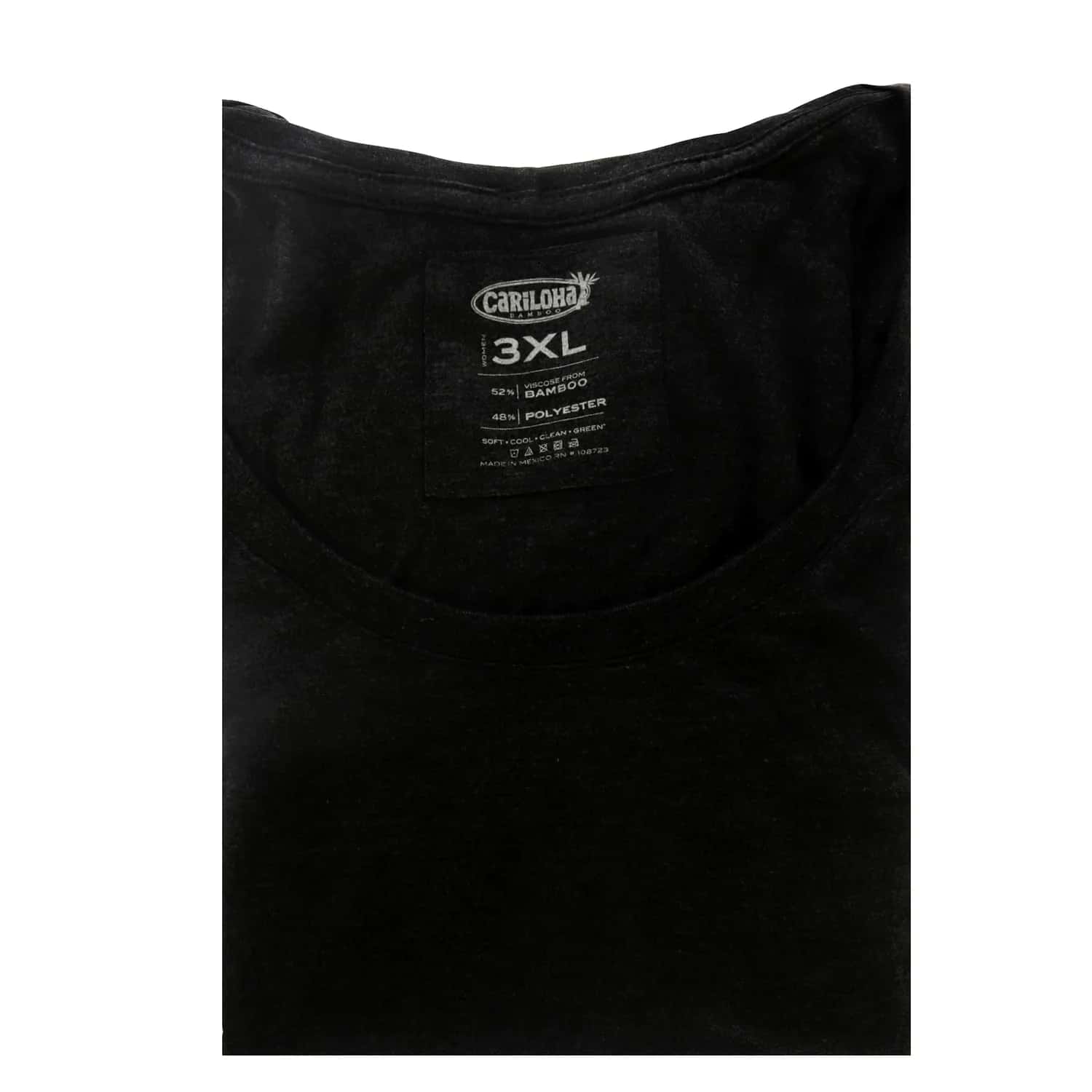 Cariloha Bamboo Scoop Tee - Charcoal for Women