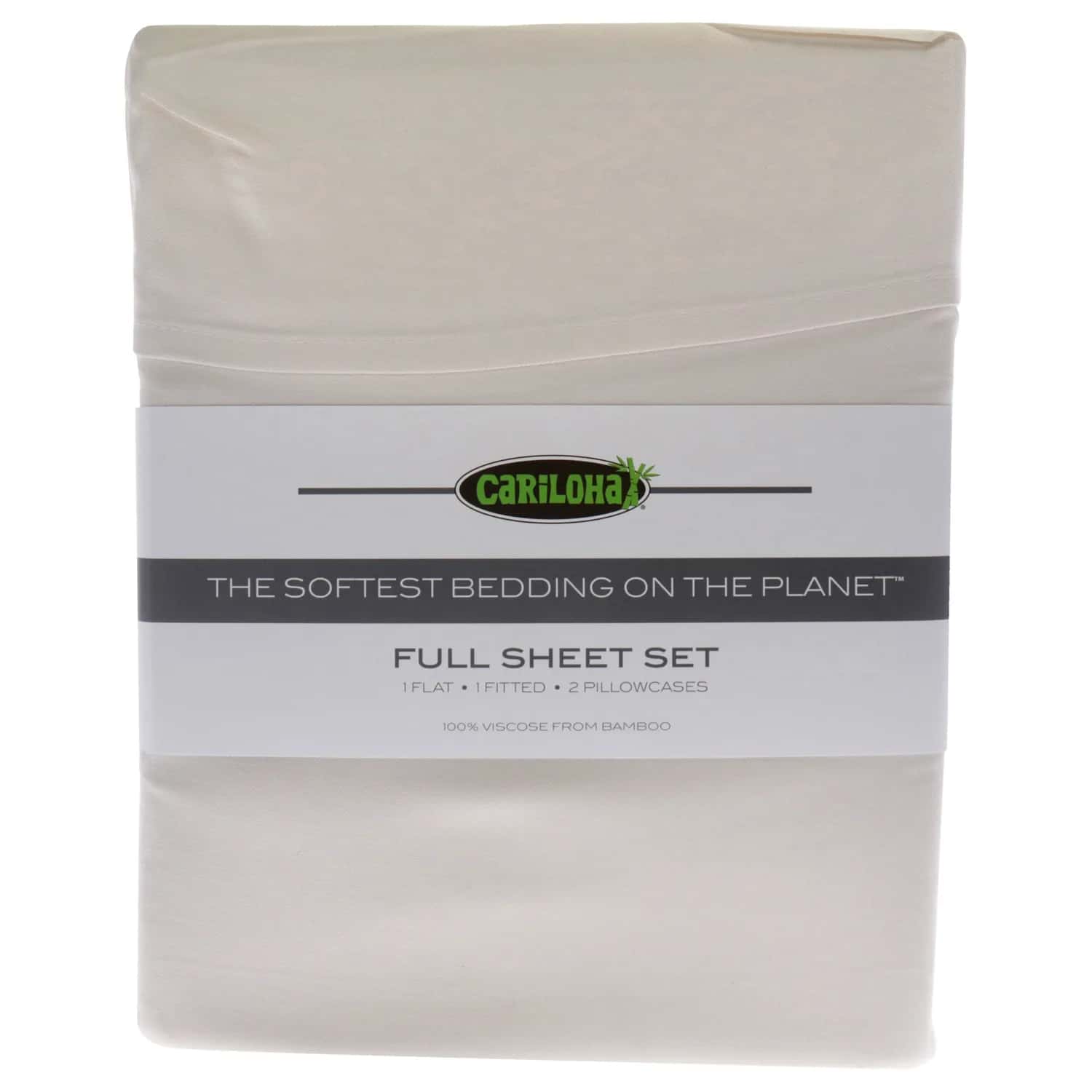 Cariloha Classic 4-Piece Twill Sheet Set Full