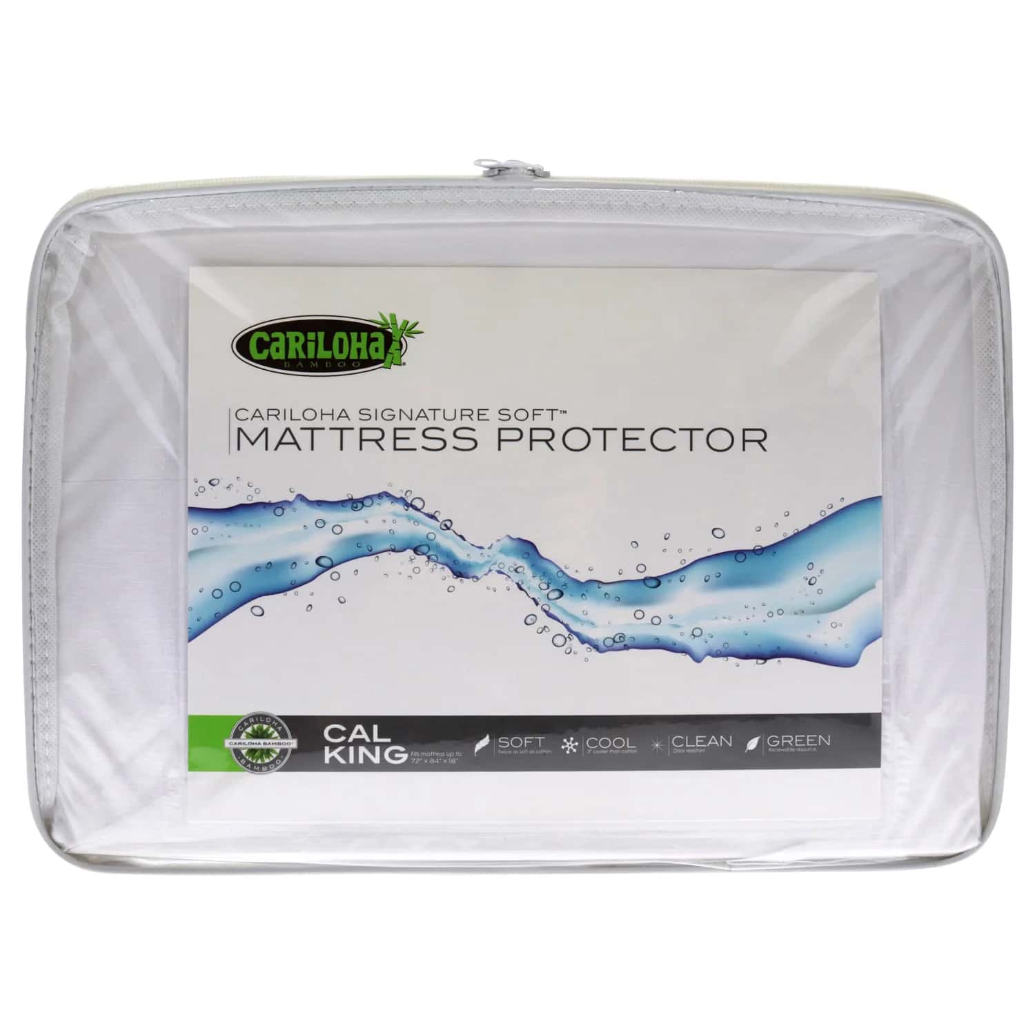 Cariloha Bamboo Mattress Protector Cal King