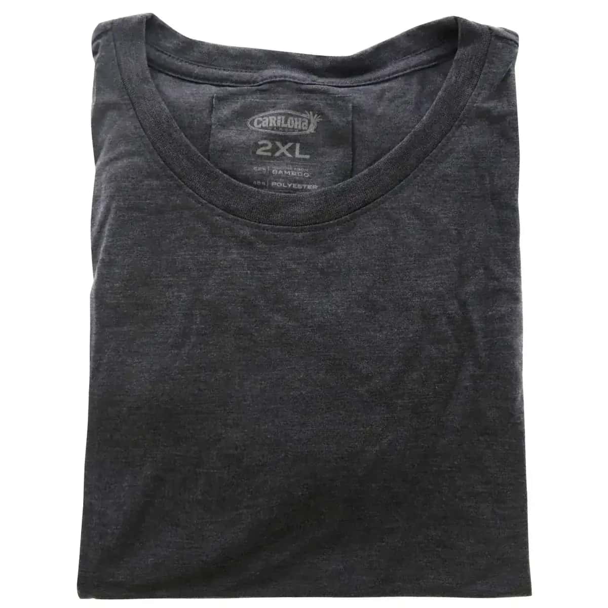 Cariloha Bamboo Crew Tee - Navy Heather for Women