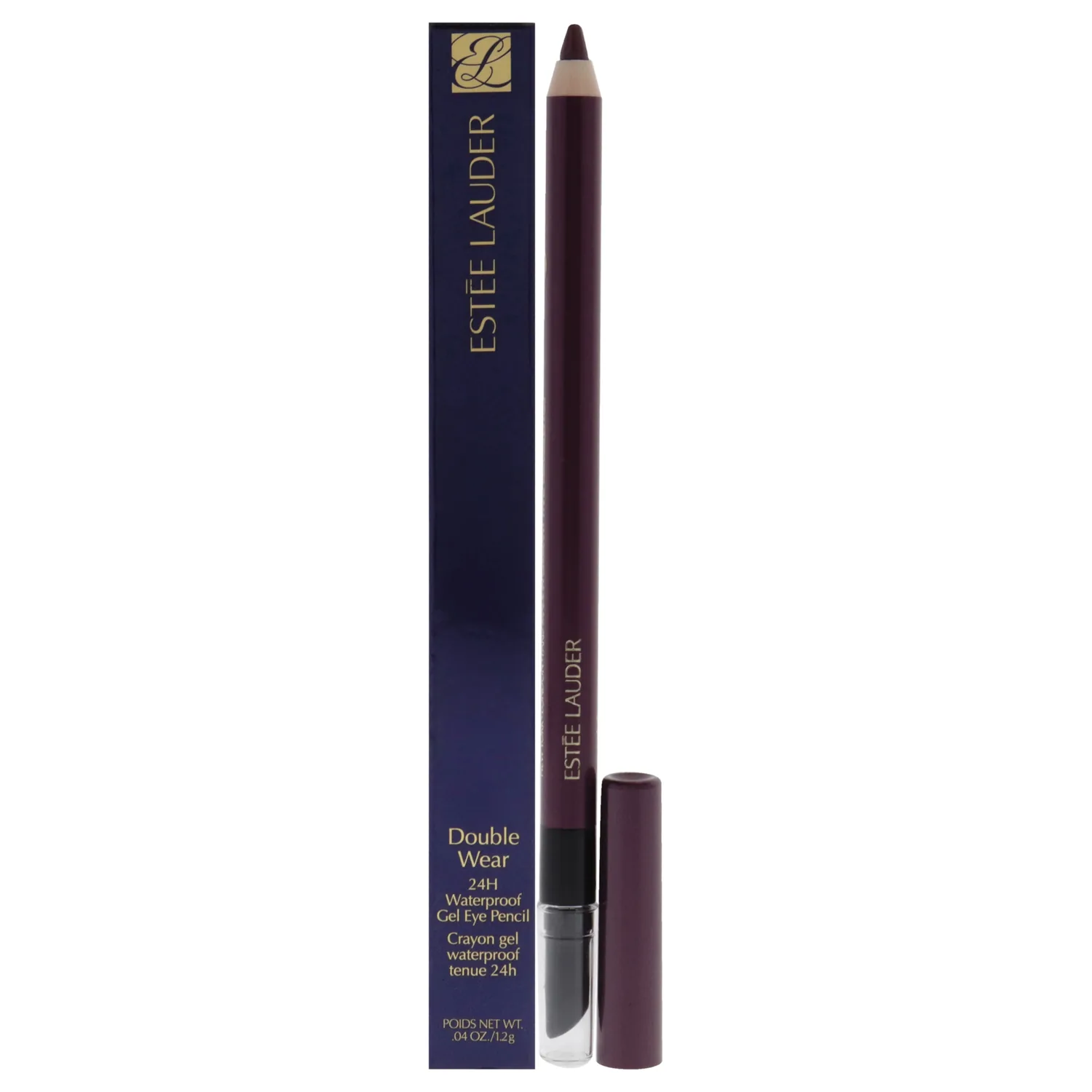 Estee Lauder Double Wear Long-Lasting 24H Waterproof - 09 Aubergine Gel Eyeliner Pencil 0.04 oz